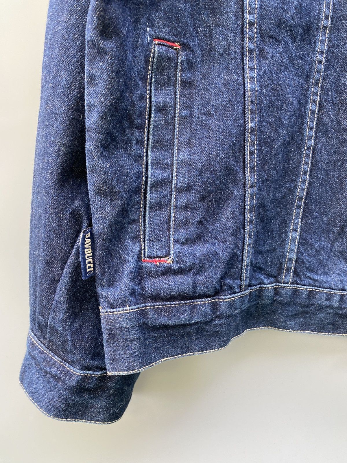 Vintage 90s Davoucci Vintage Hip hop Denim Jacket Size US XL / EU 56 / 4 - 4 Thumbnail