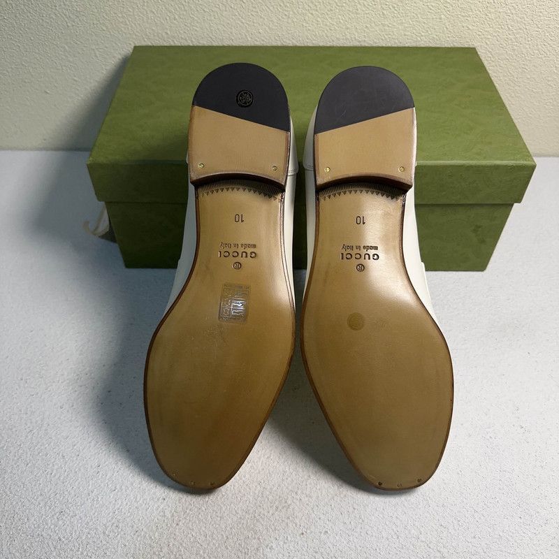 Gucci Gucci Interlocking Leather Slip-On Casual Shoes - Size US 11 / EU 44 - 4 Thumbnail