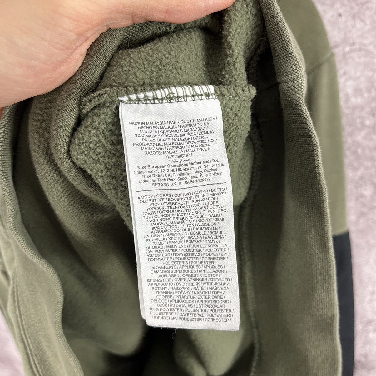 Nike Nike Air Hoodie Y2K Embroidery Spell Out Swoosh Logo Size S Size US S / EU 44-46 / 1 - 7 Thumbnail