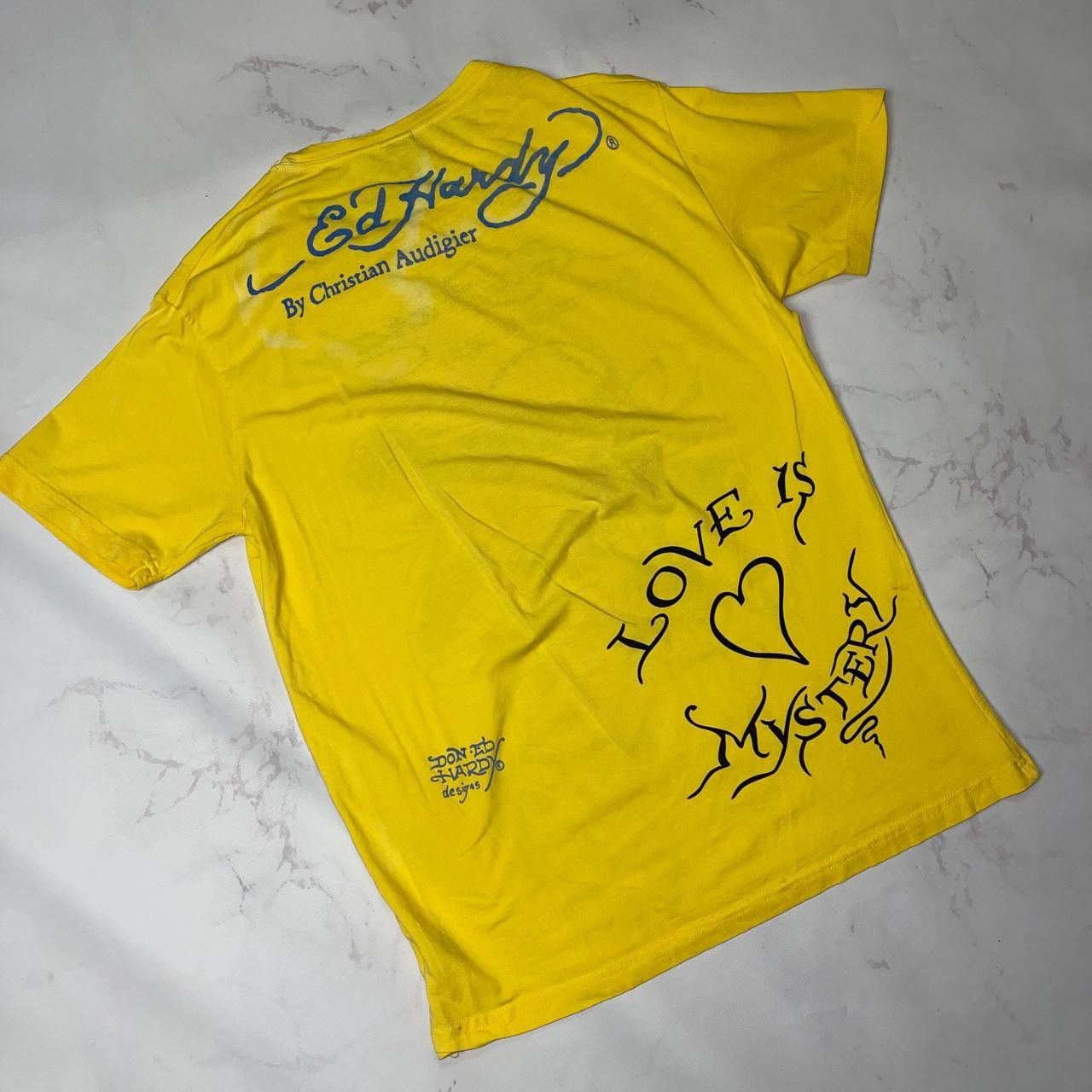 Ed Hardy Ed Hardy × Streetwear × Vintage Ed Hardy T-shirt Size L Y2K Size US L / EU 52-54 / 3 - 10 Thumbnail