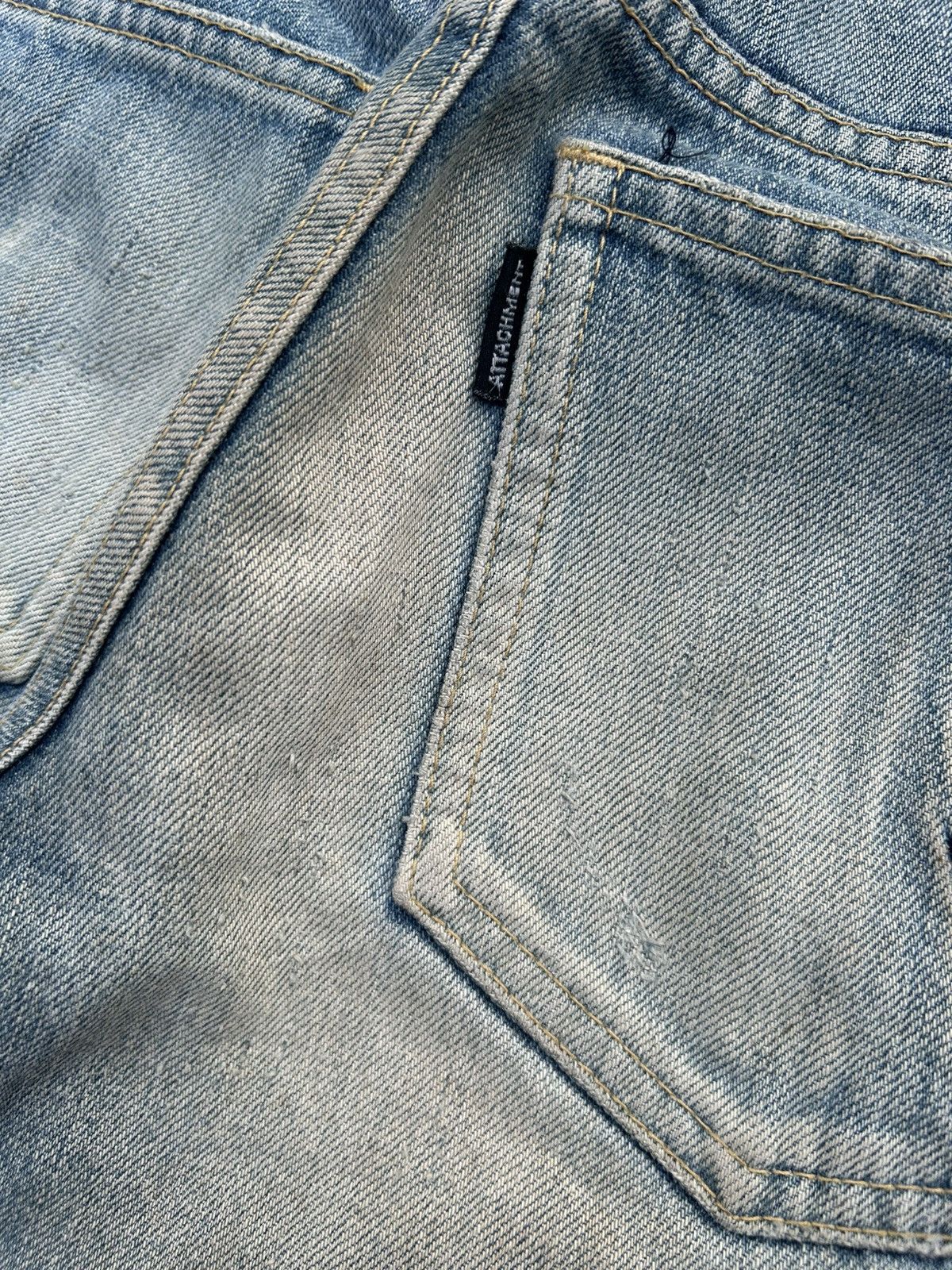 Attachment Attachment kazuyuki kumagai curve Flare Denim Jeans Size US 31 - 11 Thumbnail