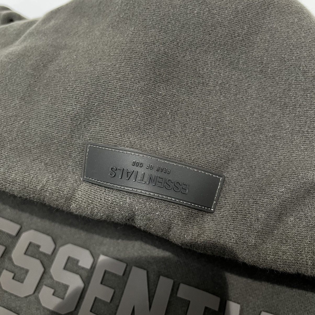 Essentials Fear Of God Essentials Hoodie Off Black (SS23) Size US XL / EU 56 / 4 - 4 Thumbnail