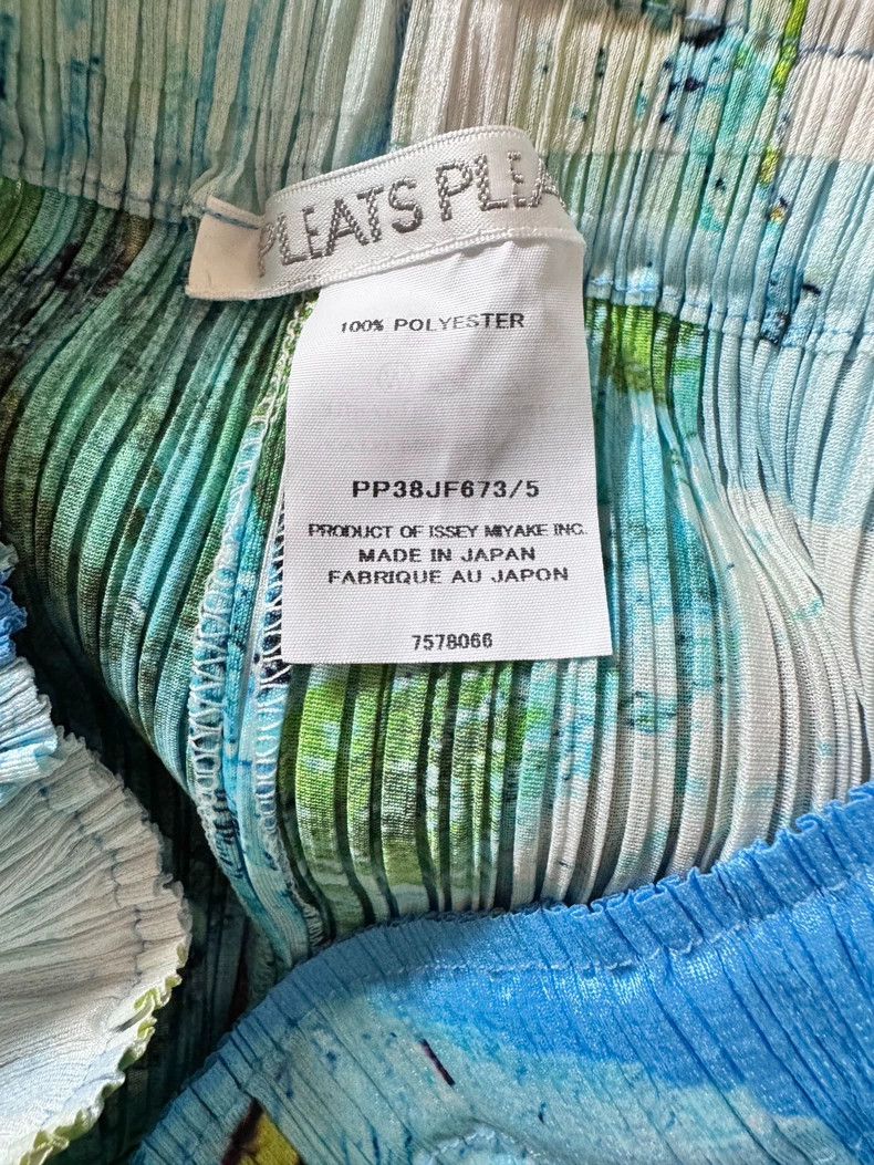 Issey Miyake Issey Miyake size:5 Southern ice flower pants Size 42" / US 20 - 4 Thumbnail