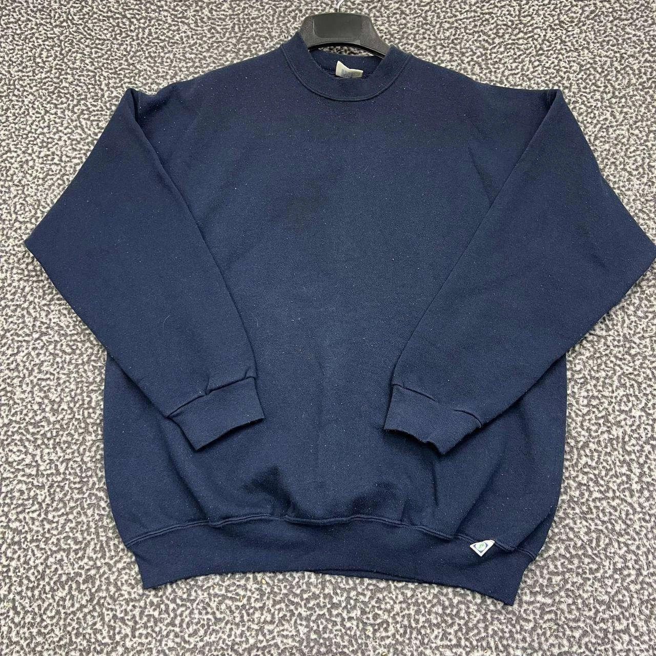 Other Vintage Discus Athletic Sweatshirt Men XL Navy Long Sleeve Size US XL / EU 56 / 4 - 1 Thumbnail
