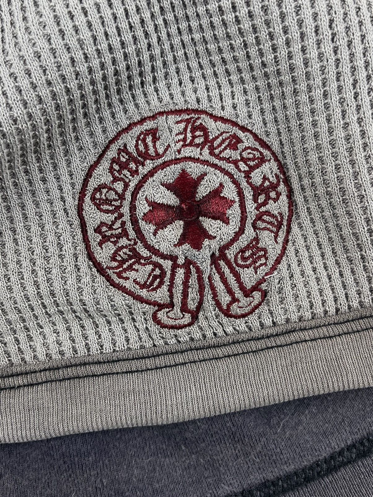 Chrome Hearts Chrome Hearts Vintage Sun Faded Horseshoe Thermal Beanie Size ONE SIZE - 6 Thumbnail