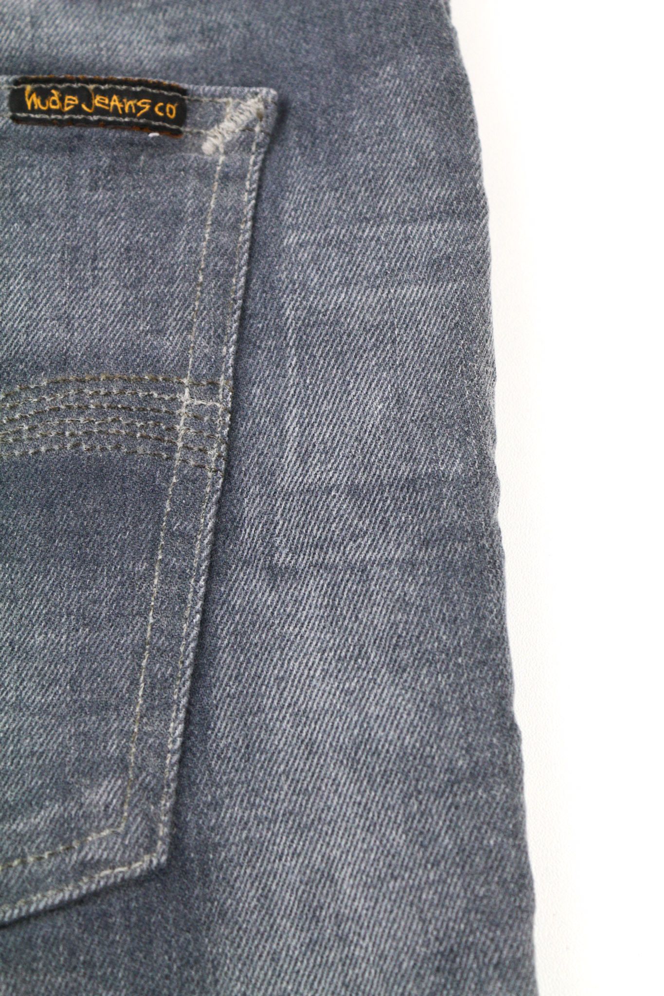 Nudie Jeans TIGHT LONG JOHN W33/L34 Organic Charcoal Zip Fit 80706 Size US 33 - 9 Thumbnail