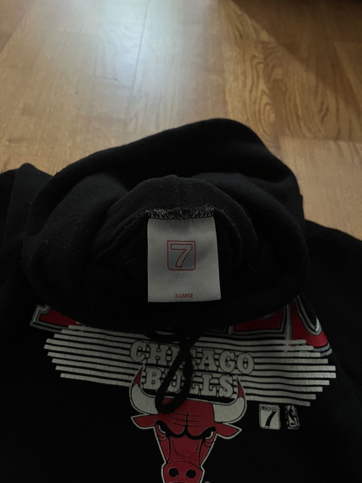 NBA Vintage 90’ Chicago bulls hoodie Size US XL / EU 56 / 4 - 5 Thumbnail