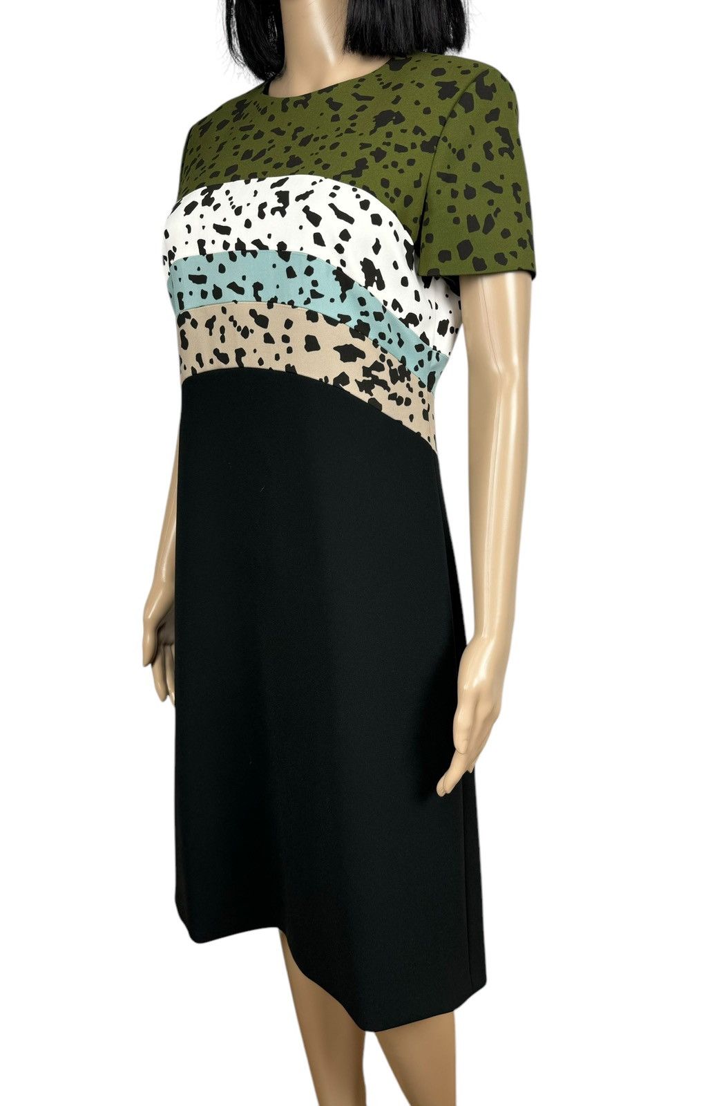 Escada Escada Viscose-Acetate Dress Knee-Length size DE36 IT42 Size M / US 6-8 / IT 42-44 - 5 Thumbnail