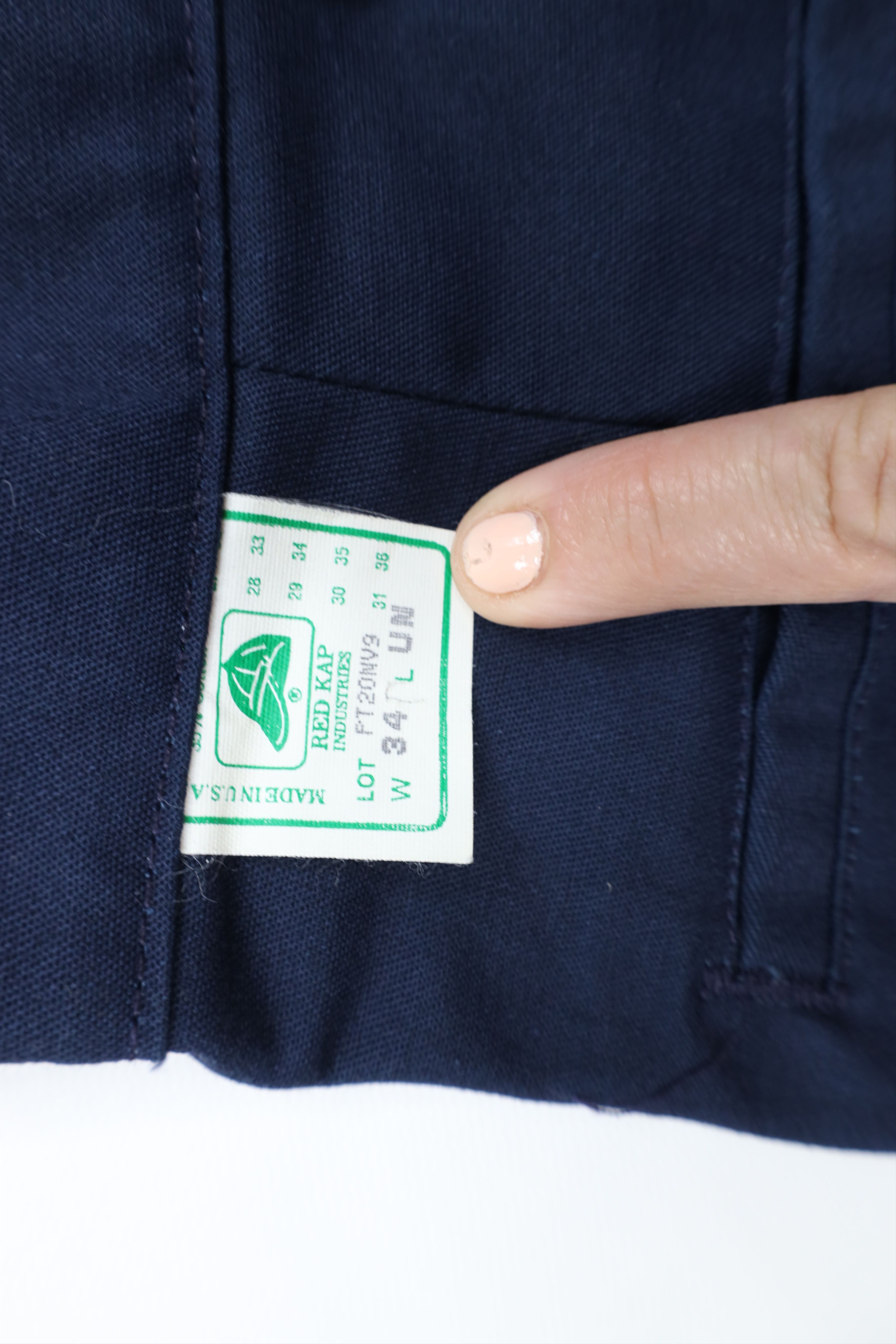 Vintage Deadstock Vintage 90s Streetwear Workwear Mechanic Pants USA Size US 34 / EU 50 - 8 Thumbnail