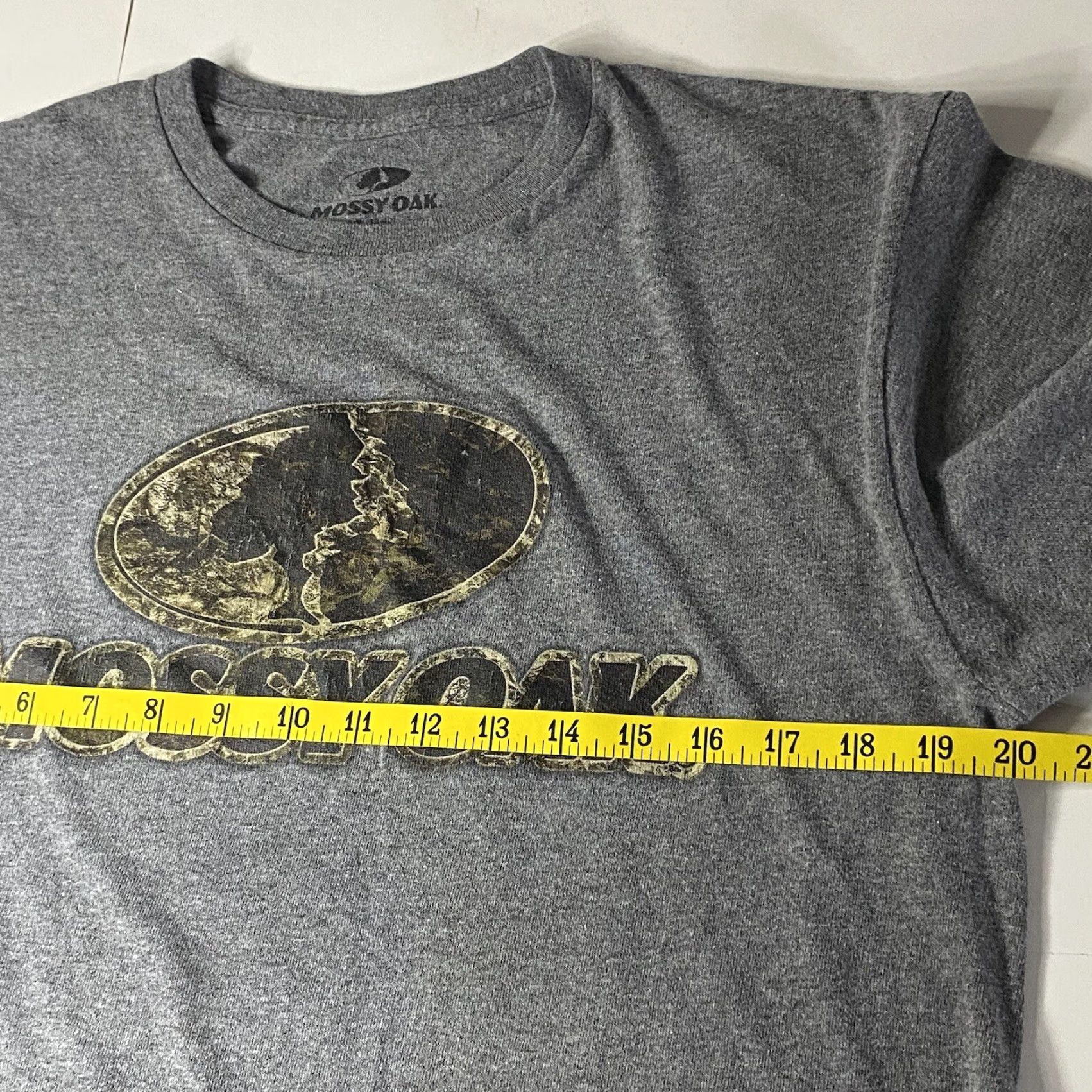 Vintage VINTAGE Mossy Oak Hunting Shirt Men’s M Gray Cotton Short Sleeve Crew Neck Logo Outdoor All Seasons Mens Size US M / EU 48-50 / 2 - 5 Thumbnail