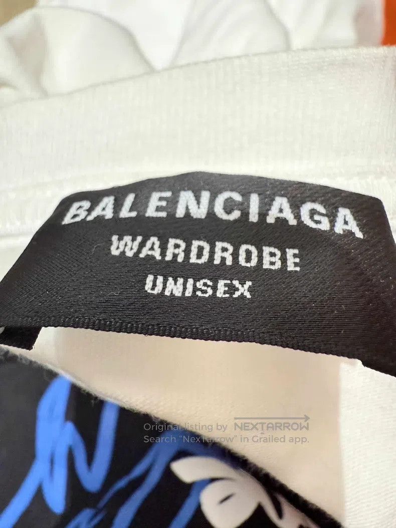 Balenciaga Balenciaga White t-shirt with Coca-Cola embroidery logo, s Size US M / EU 48-50 / 2 - 3 Thumbnail