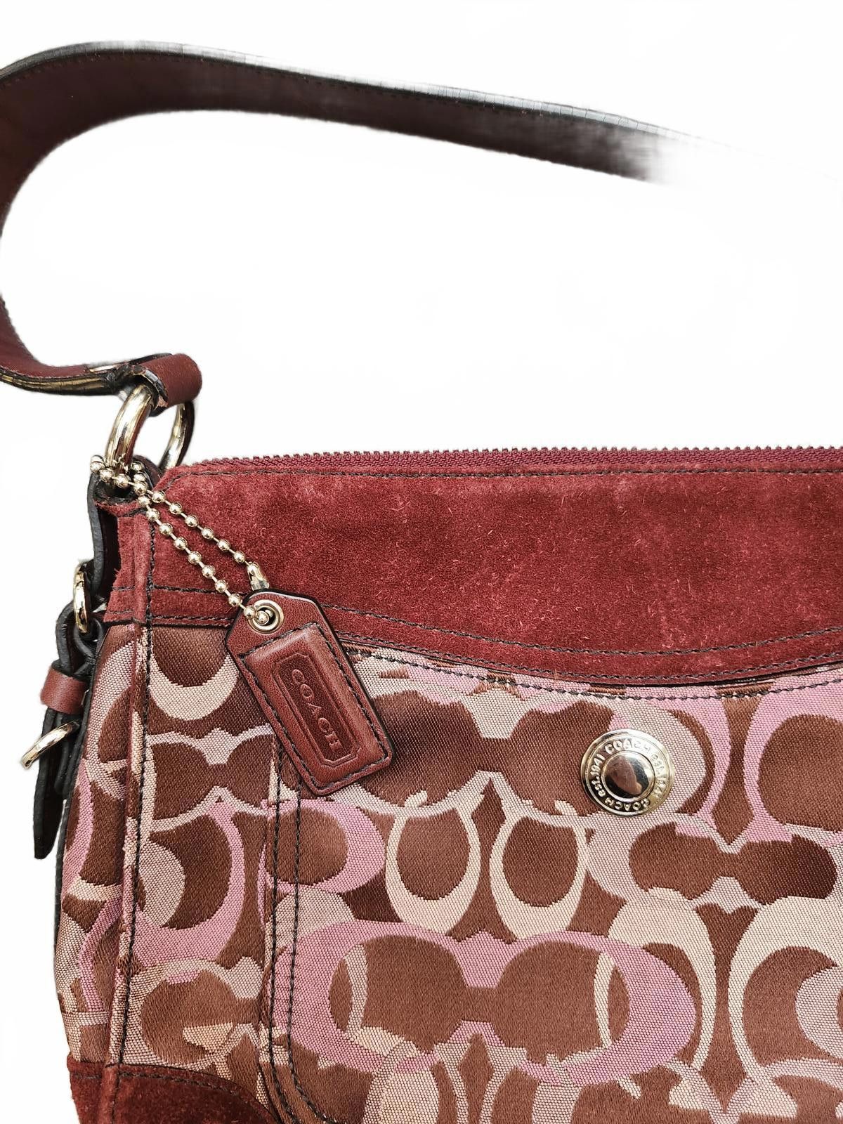 Coach Coach pink/red hand bag Size ONE SIZE - 4 Thumbnail