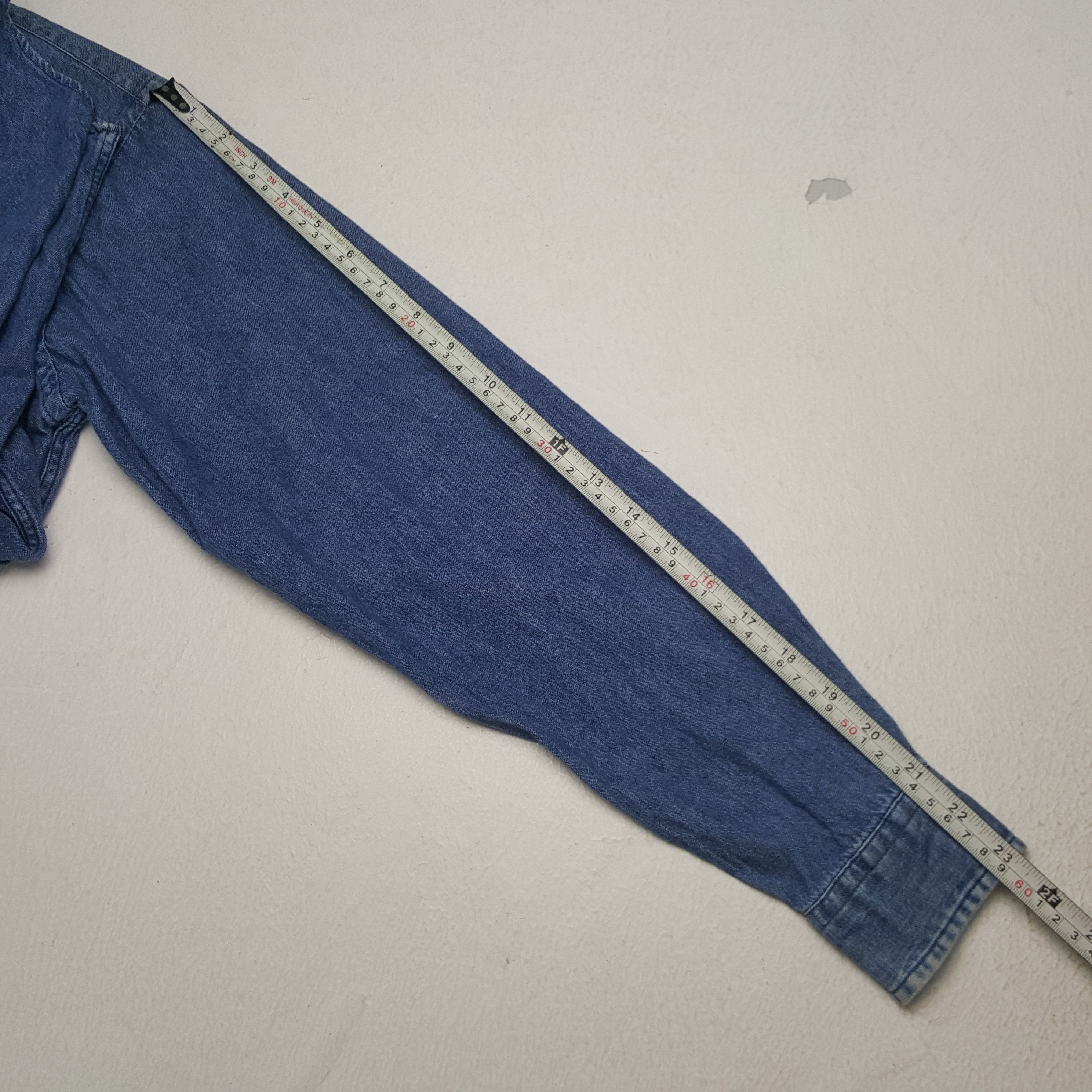 Polo Ralph Lauren × Vintage Vintage Polo Ralph Lauren Denim Button Up Shirt Size US S / EU 44-46 / 1 - 6 Thumbnail