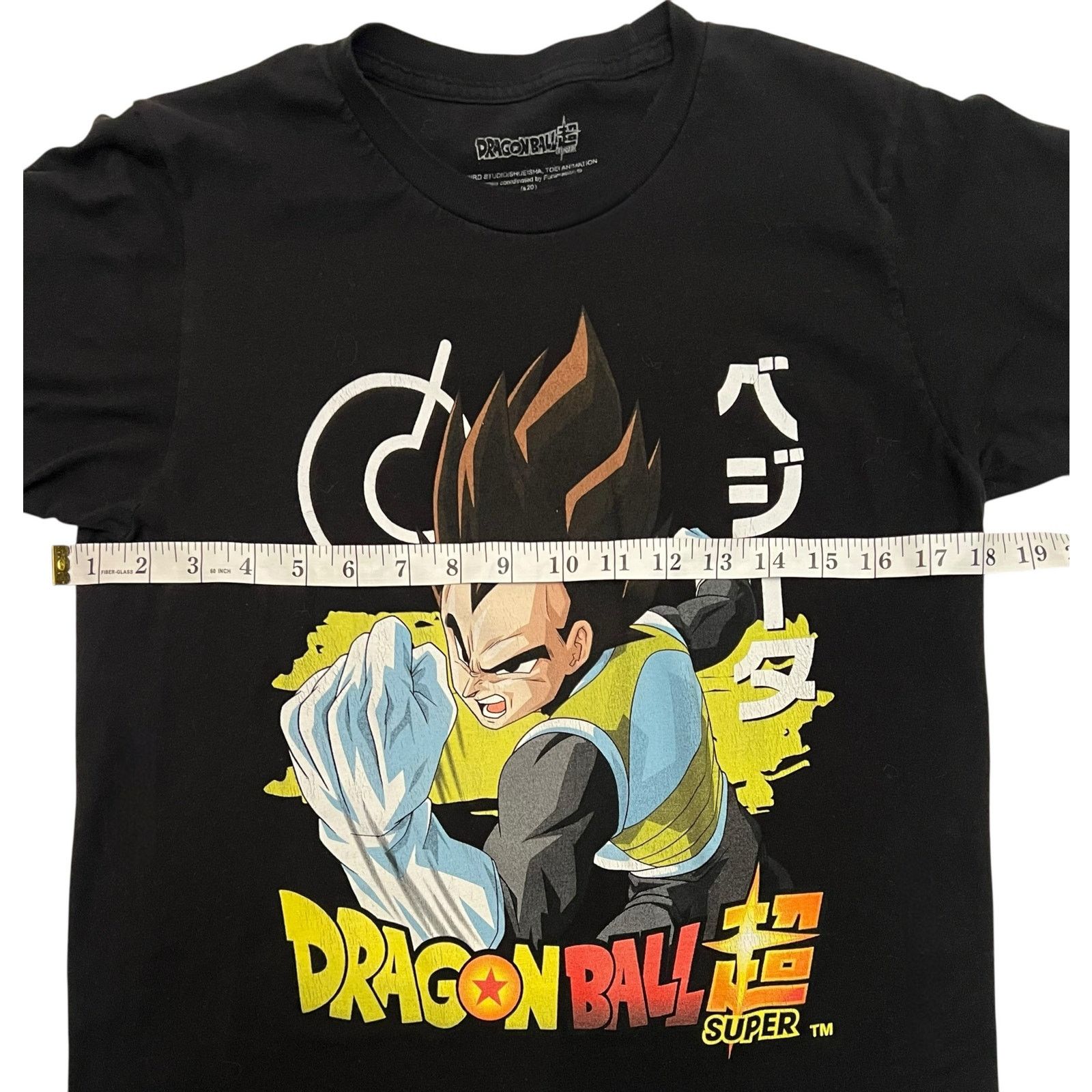 Other Dragon Ball Super Vegeta Battle Pose T-Shirt Small Black Size US S / EU 44-46 / 1 - 5 Thumbnail