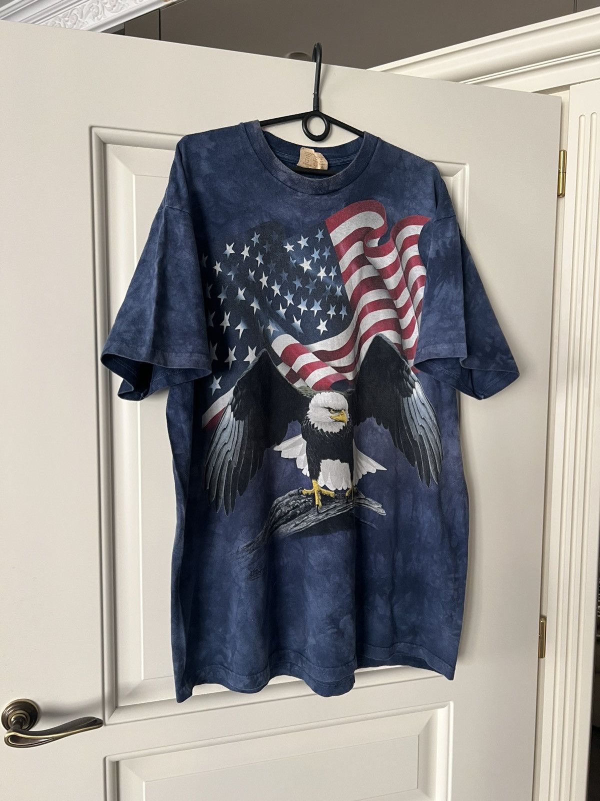 The Mountain Vintage The Mountain USA Eagle American Flag T-Shirt Size US XXL / EU 58 / 5 - 3 Thumbnail