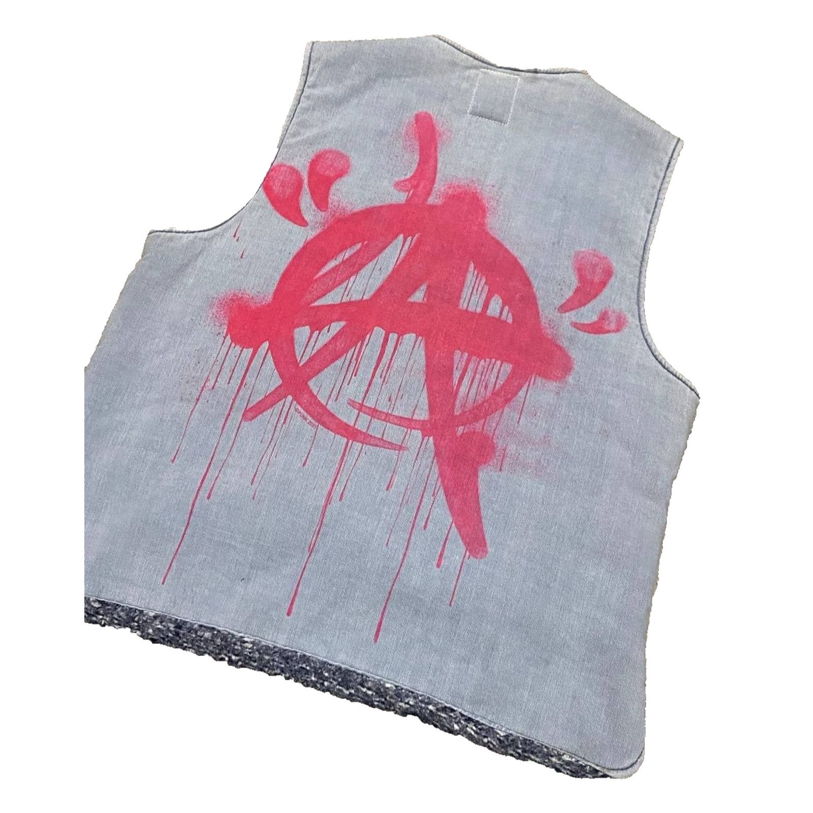 Other PUNK LA Anarchy Hunting Denim Insulation Vest Workwear sz M Size US M / EU 48-50 / 2 - 4 Thumbnail