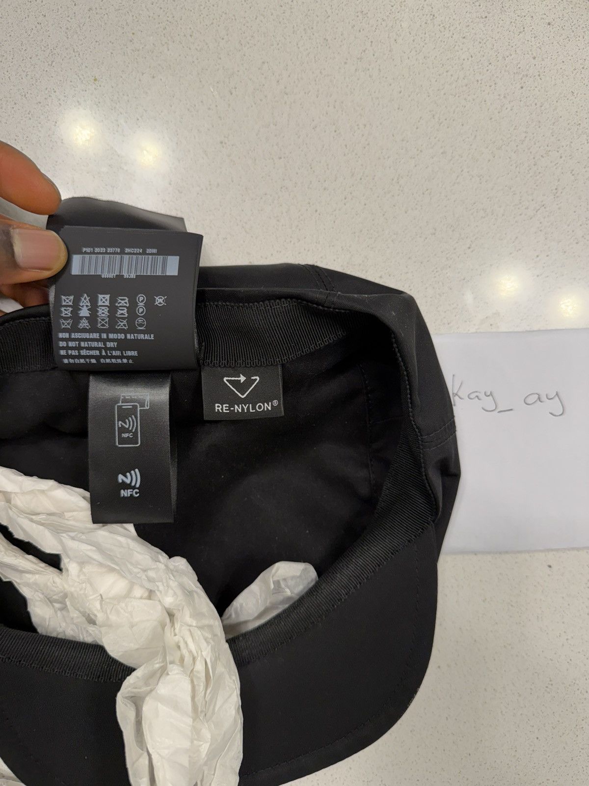 Prada Prada Re-Nylon hat Size 42 - 9 Thumbnail