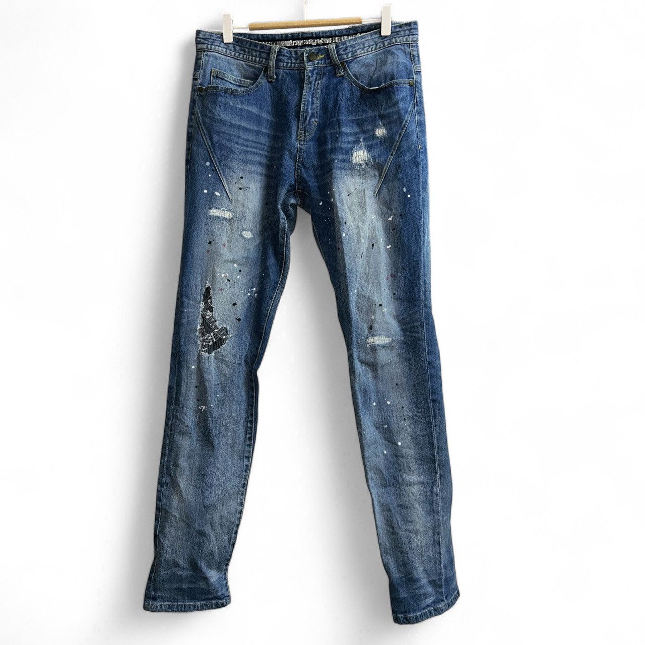 Guild Prime Distressed Slim Denim Pants