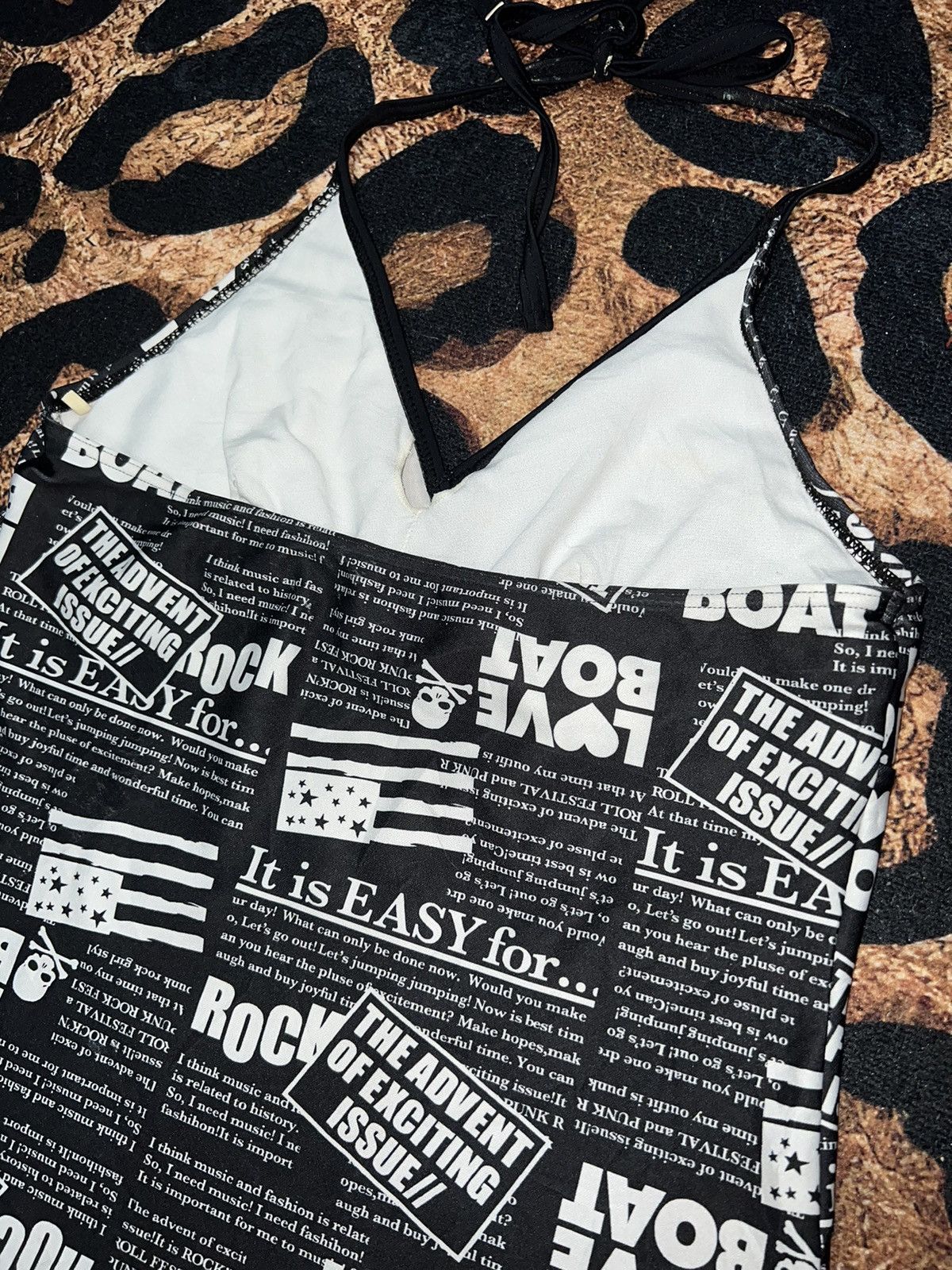 Japanese Brand Love Boat halter neck top ☠️➕ Size M / US 6-8 / IT 42-44 - 9 Thumbnail