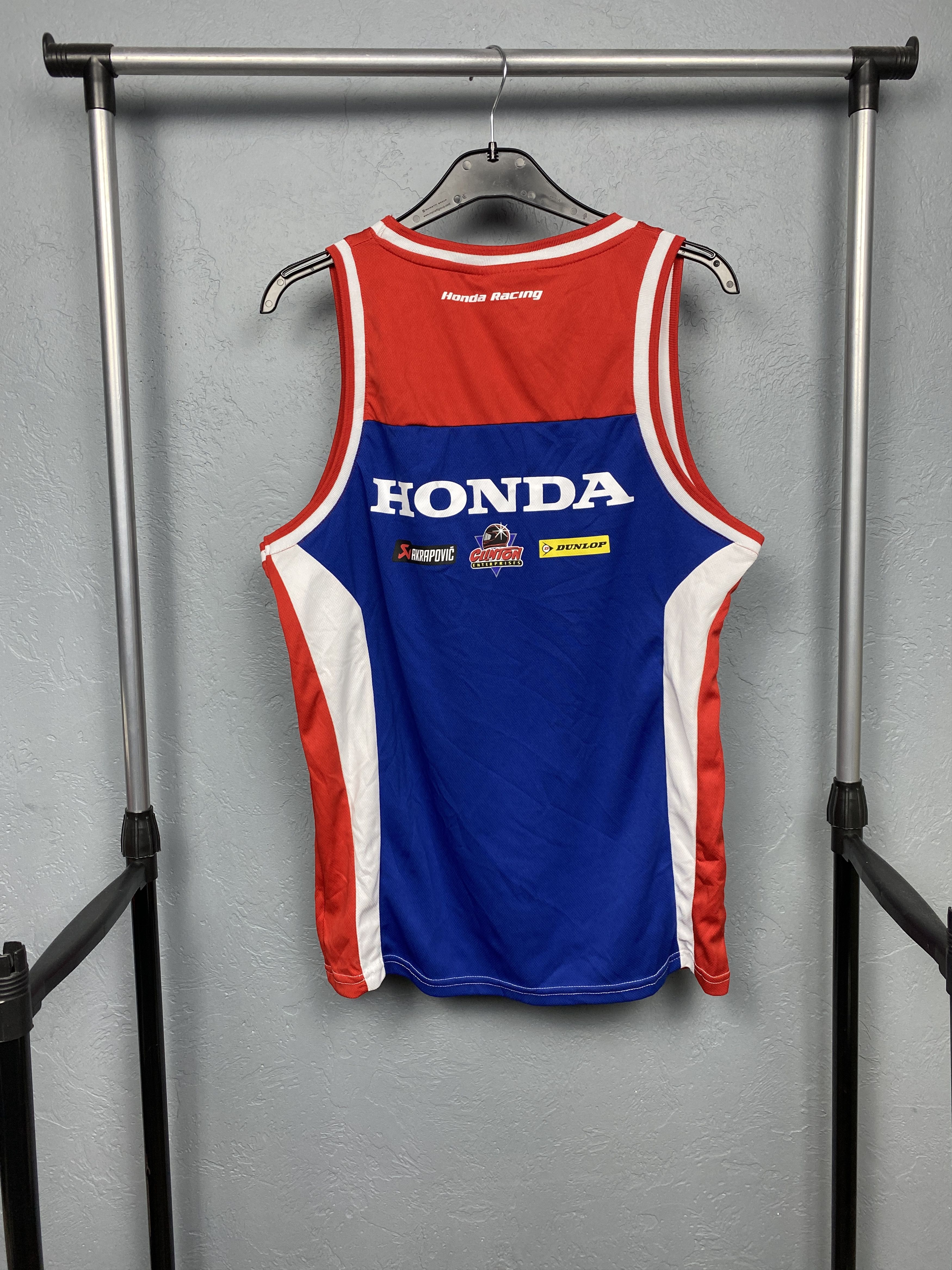 Honda × Vintage Honda CBR Racing Vintage Mens Sleveless T-Shirt Size US L / EU 52-54 / 3 - 10 Thumbnail