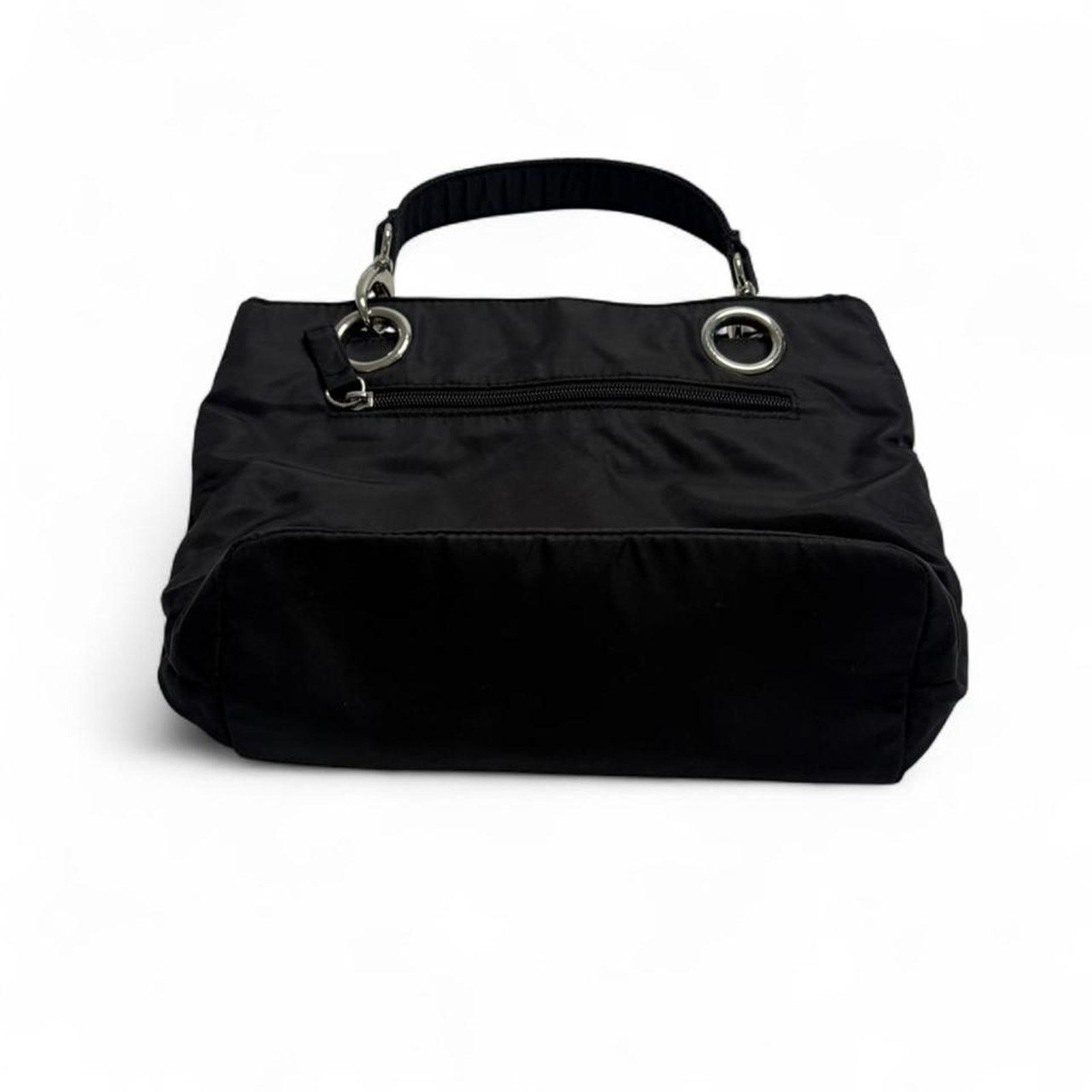 Bebe Black Bebe vintage Y2K small handbag shoulder bag silver Size ONE SIZE - 8 Thumbnail