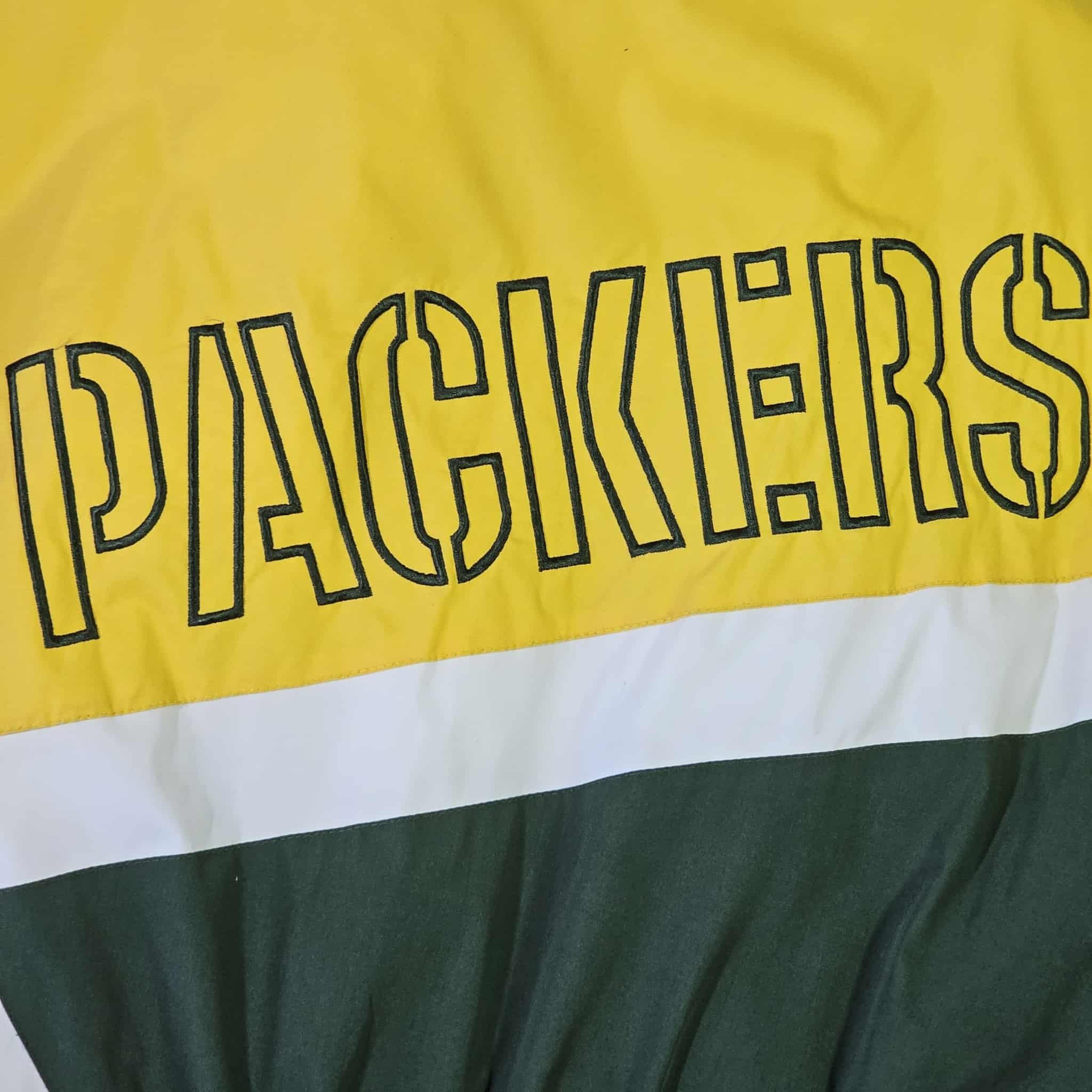 Vintage Green Bay Packers Vintage 90s Game Day Puffer Jacket Size US L / EU 52-54 / 3 - 5 Thumbnail