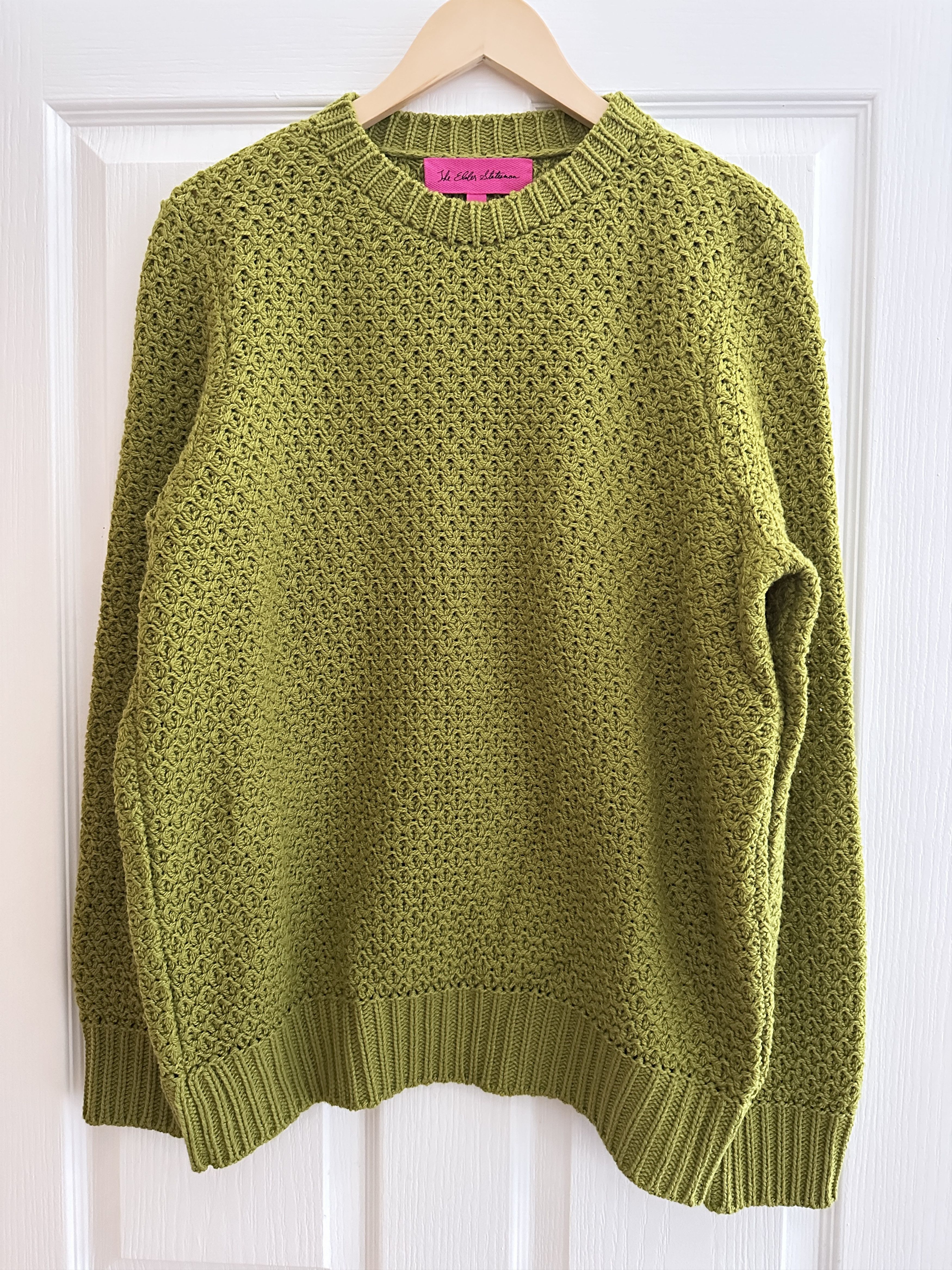 Waffle Knit Cashmere Sweater
