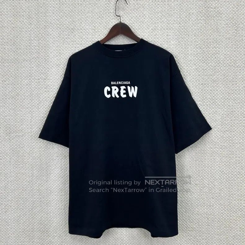 Balenciaga Balenciaga Crew Short Sleeve Size US M / EU 48-50 / 2 - 1 Thumbnail