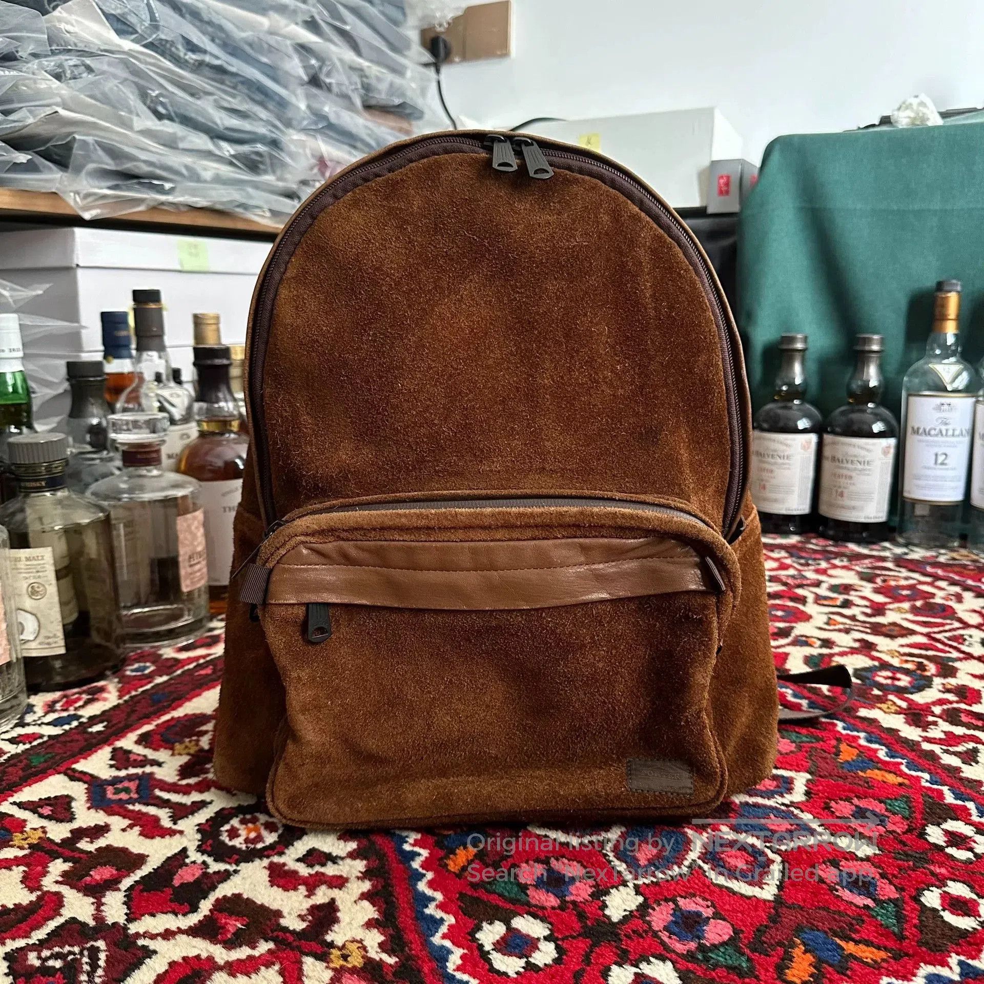 Porter porter both day pack leather backpack. Size ONE SIZE - 1 Thumbnail