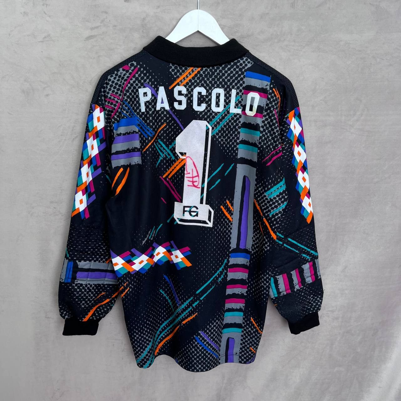 Lotto Sport Rare 1992 Lotto Switzerland Jersey Signed Pascolo Size US M / EU 48-50 / 2 - 1 Thumbnail