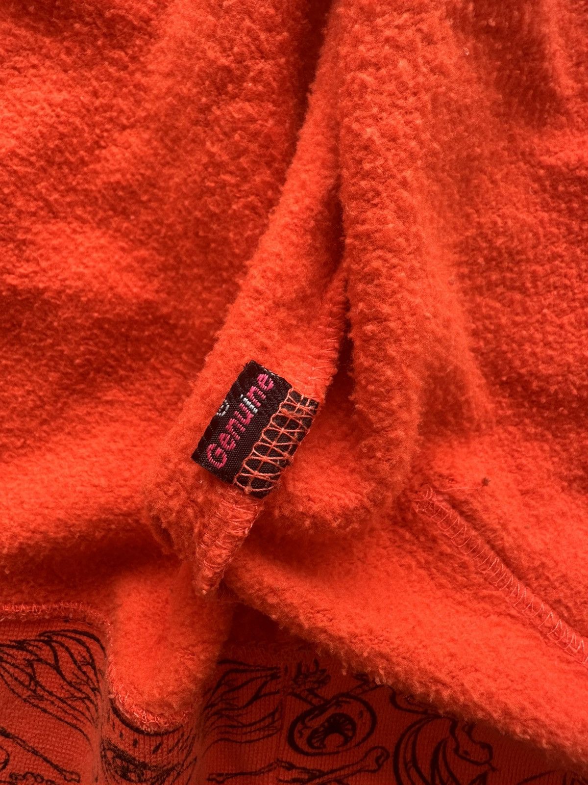 Volcom Rare Ryan Sheckler x Volcom Full Zip Orange Monster Hoodie Size US L / EU 52-54 / 3 - 4 Thumbnail