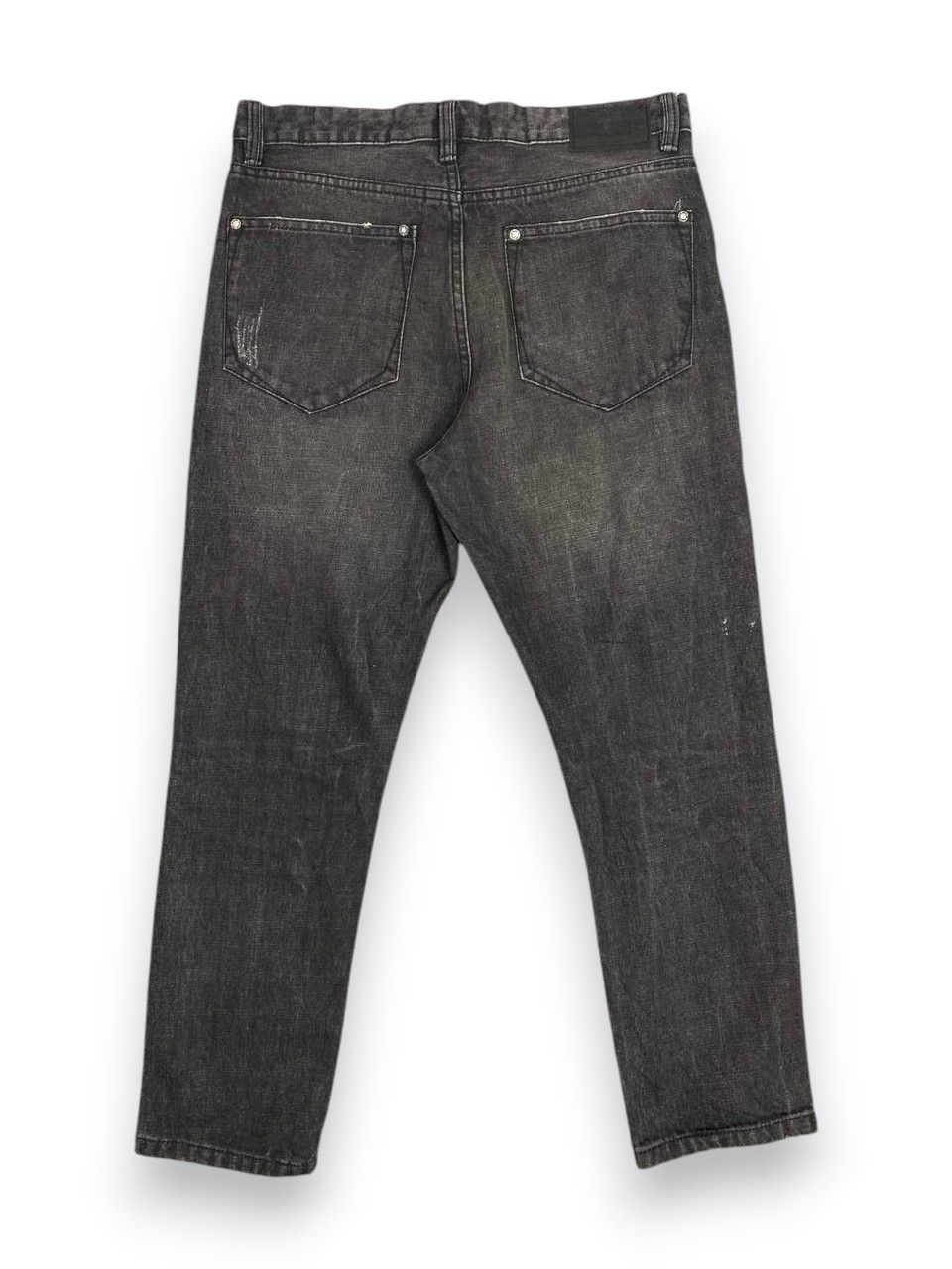Japanese Brand alcott denim inspired distressed denim Size 32" / US 10 / IT 46 - 1 Thumbnail