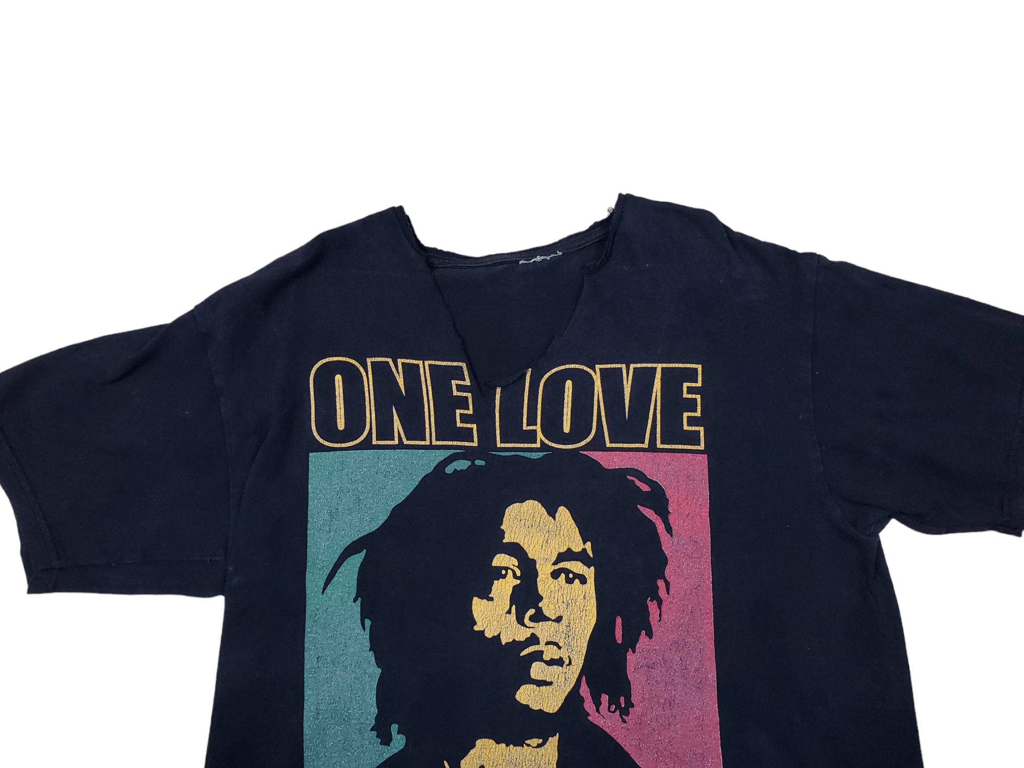 Band Tees × Bob Marley × Vintage Vintage Tee Bob Marley One Love Size US L / EU 52-54 / 3 - 4 Thumbnail