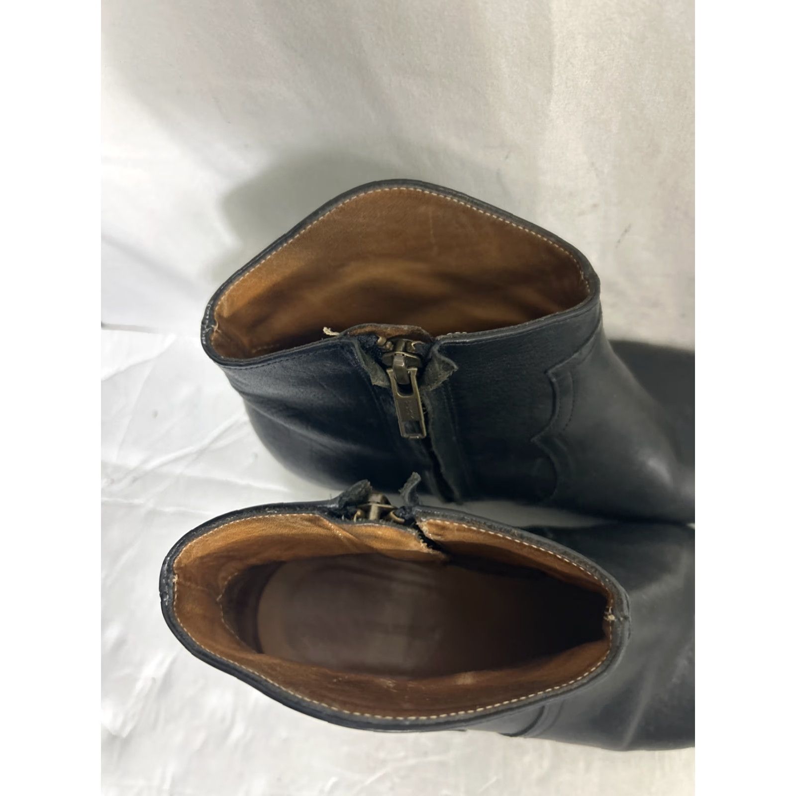 Isabel Marant Isabel Marant Dicker Ankle Leather Boots Black Womens Size 38 US 8 Zipper Western High Heel Boots Size US 8 / IT 38 - 5 Thumbnail