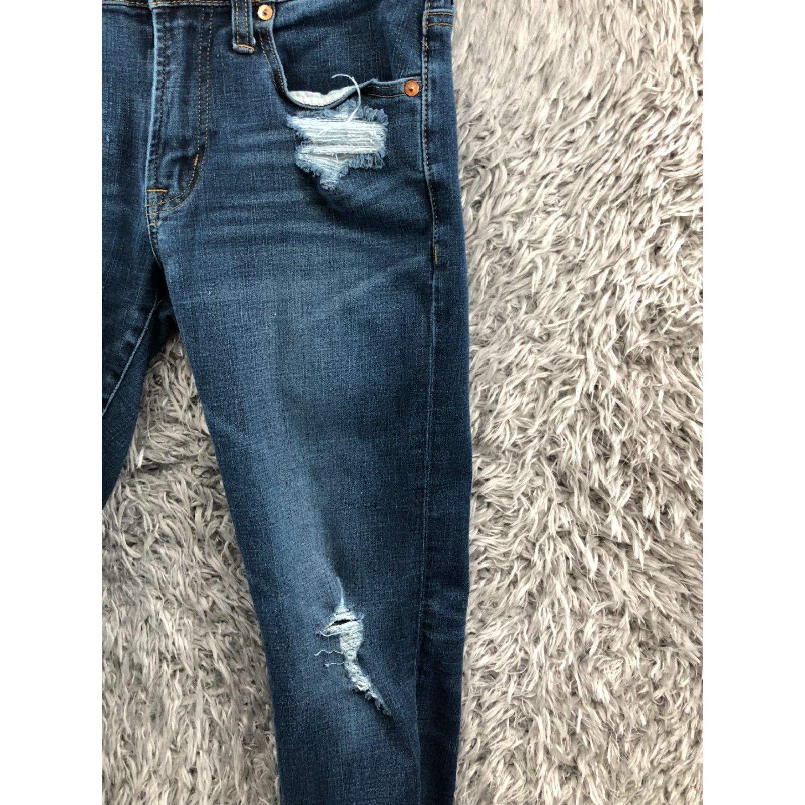 American Eagle Outfitters American Eagle Outfitters Jeans Slim Straight Mens 28x28 Regular Blue Size US 28 / EU 44 - 5 Thumbnail