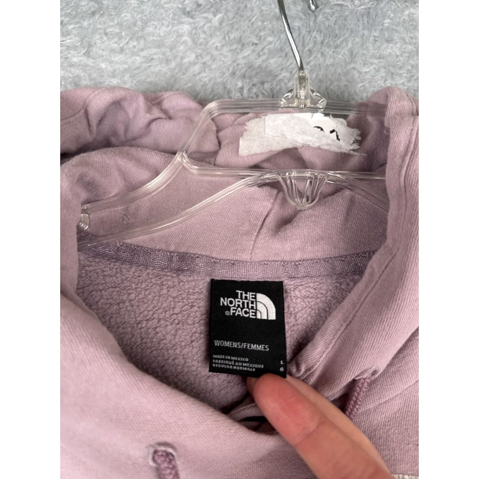 The North Face VINTAGE The North Face Hoodie Shirt Womens Large Pink Pullover Cotton Blend Read Size L / US 10 / IT 46 - 6 Thumbnail