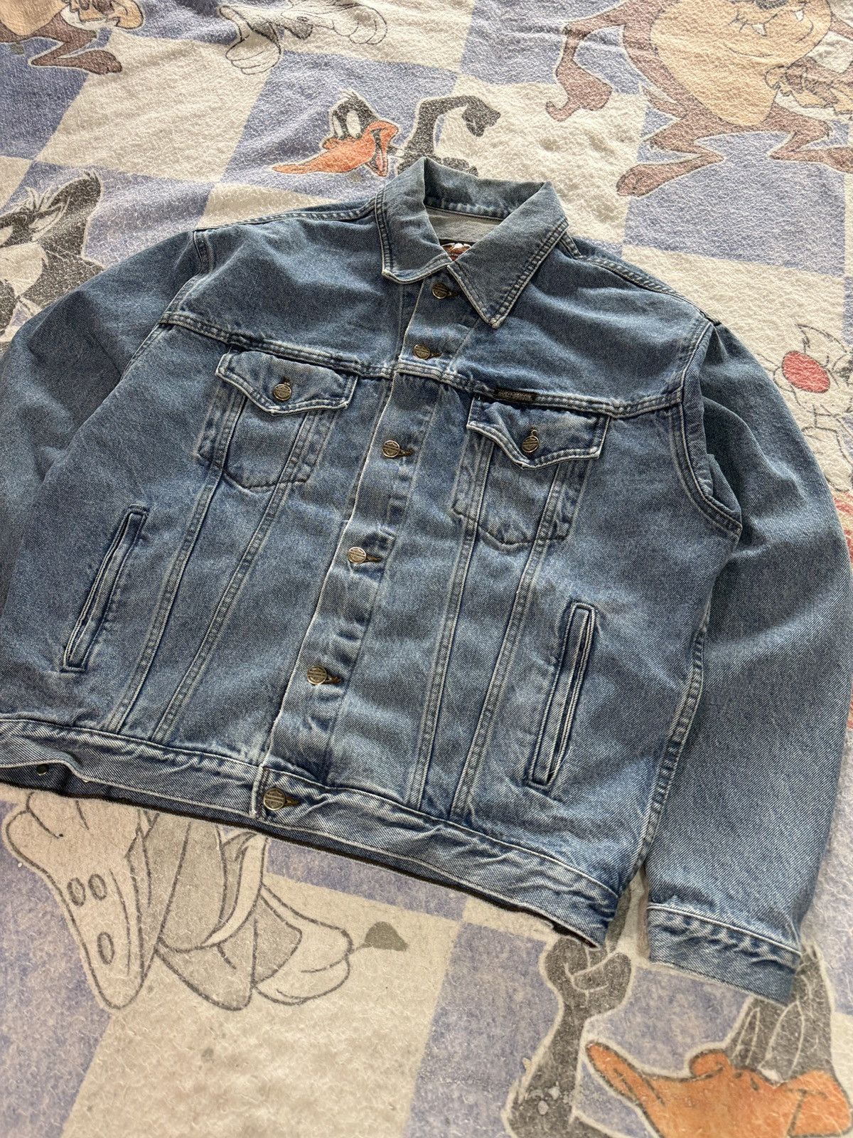 Harley Davidson Harley denim trucker jacket Size US M / EU 48-50 / 2 - 4 Thumbnail