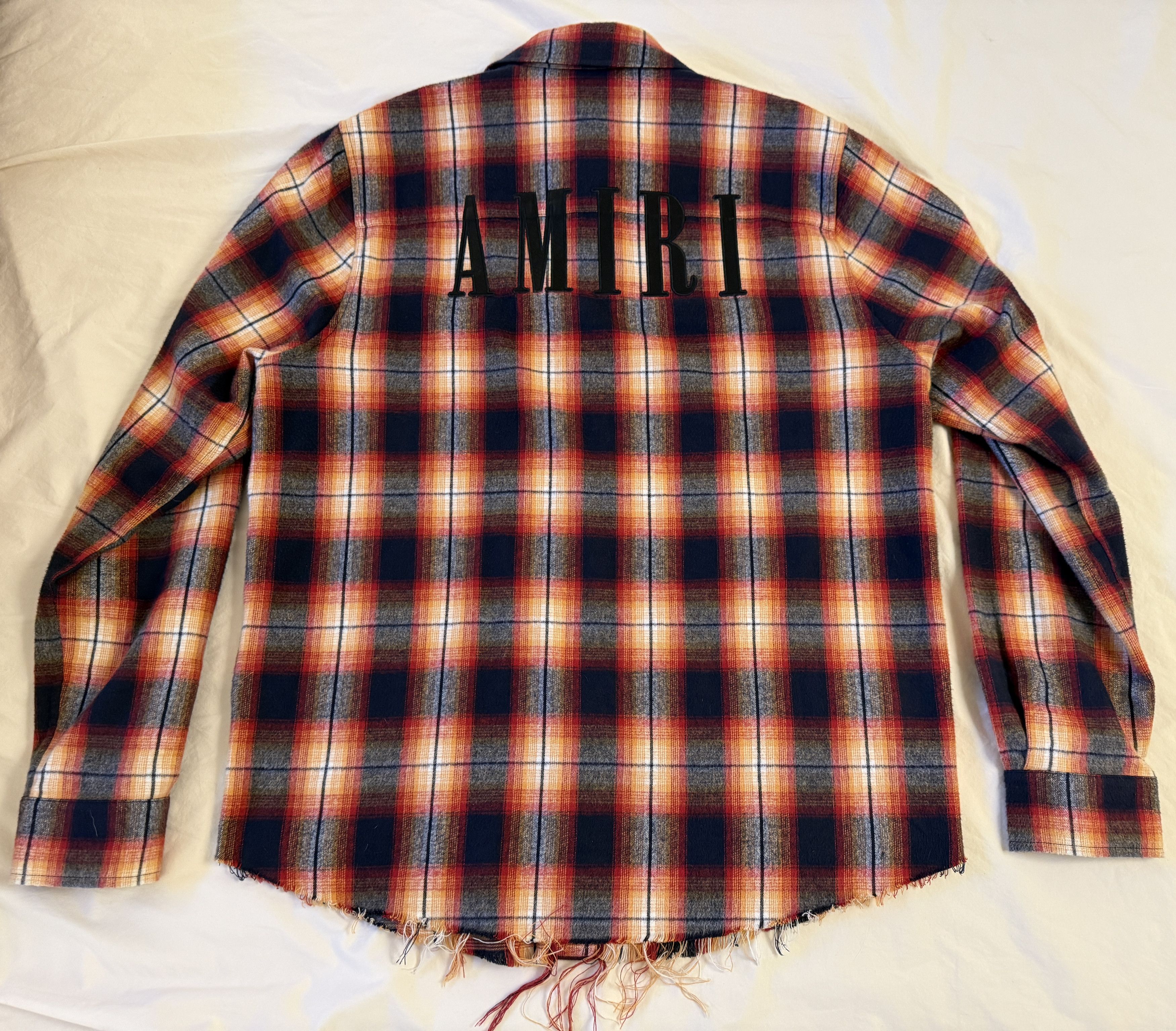 Amiri Amiri Core Leather Logo Flannel Size US M / EU 48-50 / 2 - 8 Thumbnail