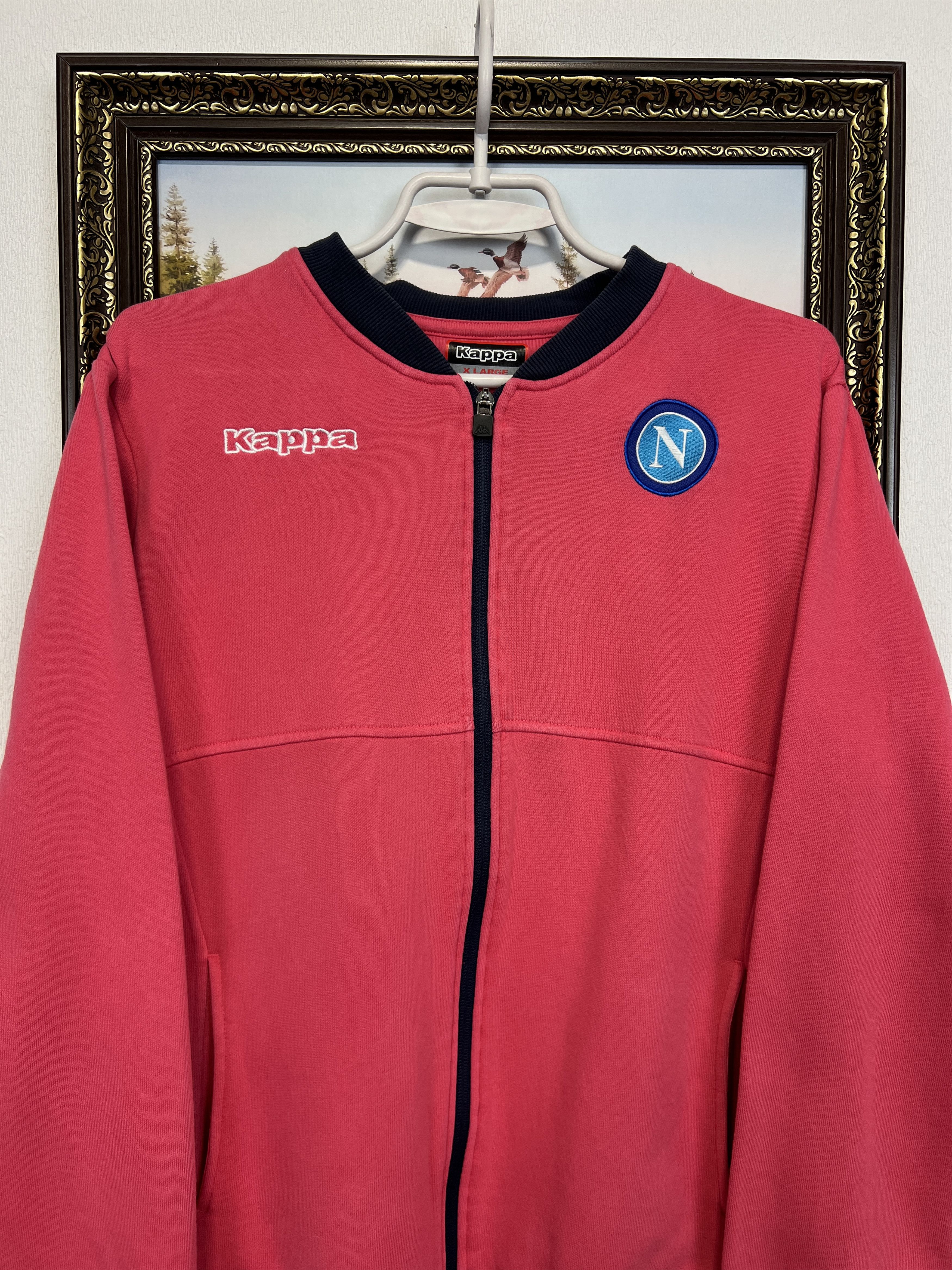 Kappa Vintage Kappa Napoli Football Jacket Track Top Soccer Rare Size XL / US 12-14 / IT 48-50 - 2 Thumbnail