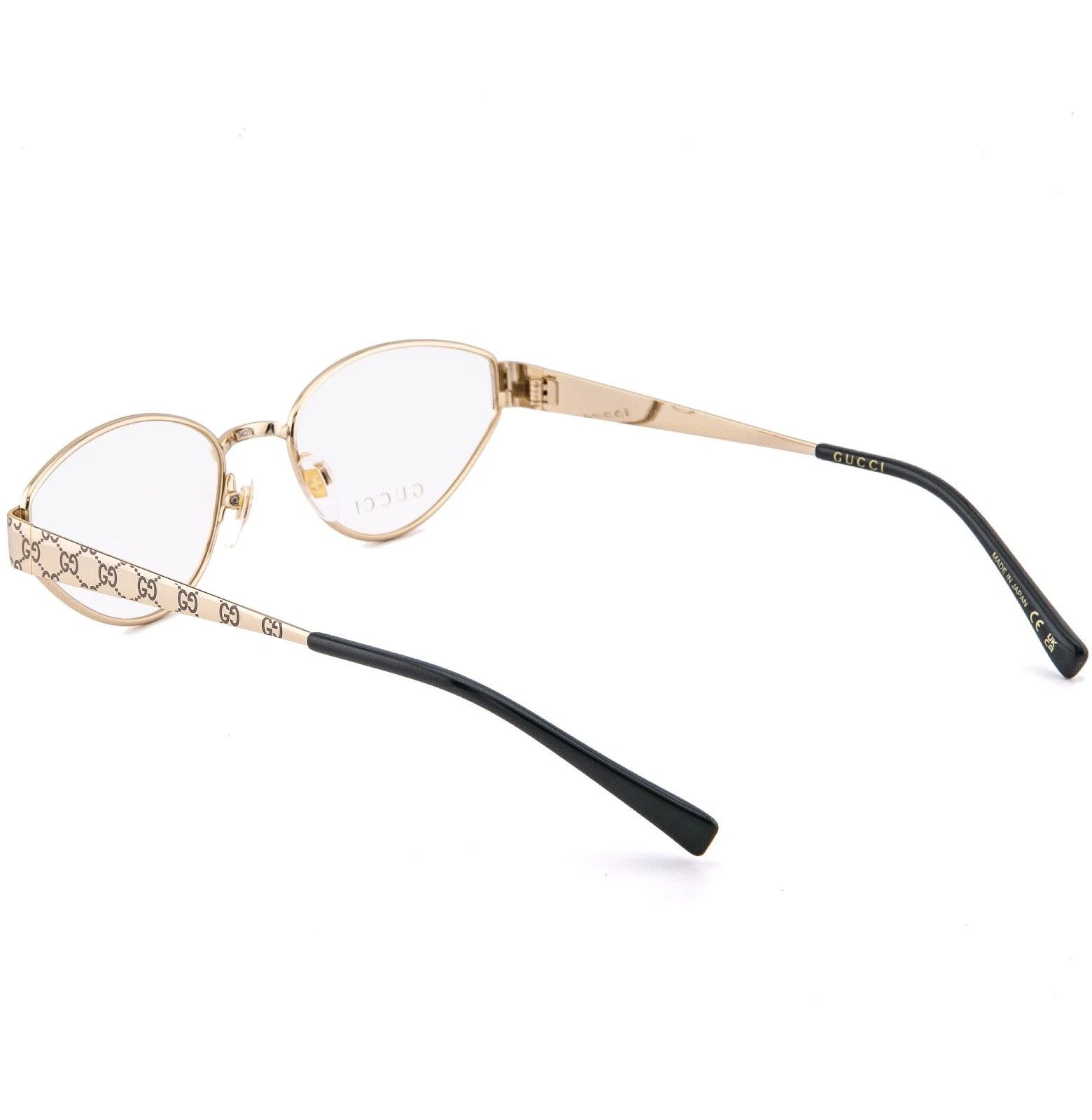 Gucci GUCCI GG1853O 1853 Gold Monogram Optical Eyeglasses 001 Size ONE SIZE - 3 Thumbnail