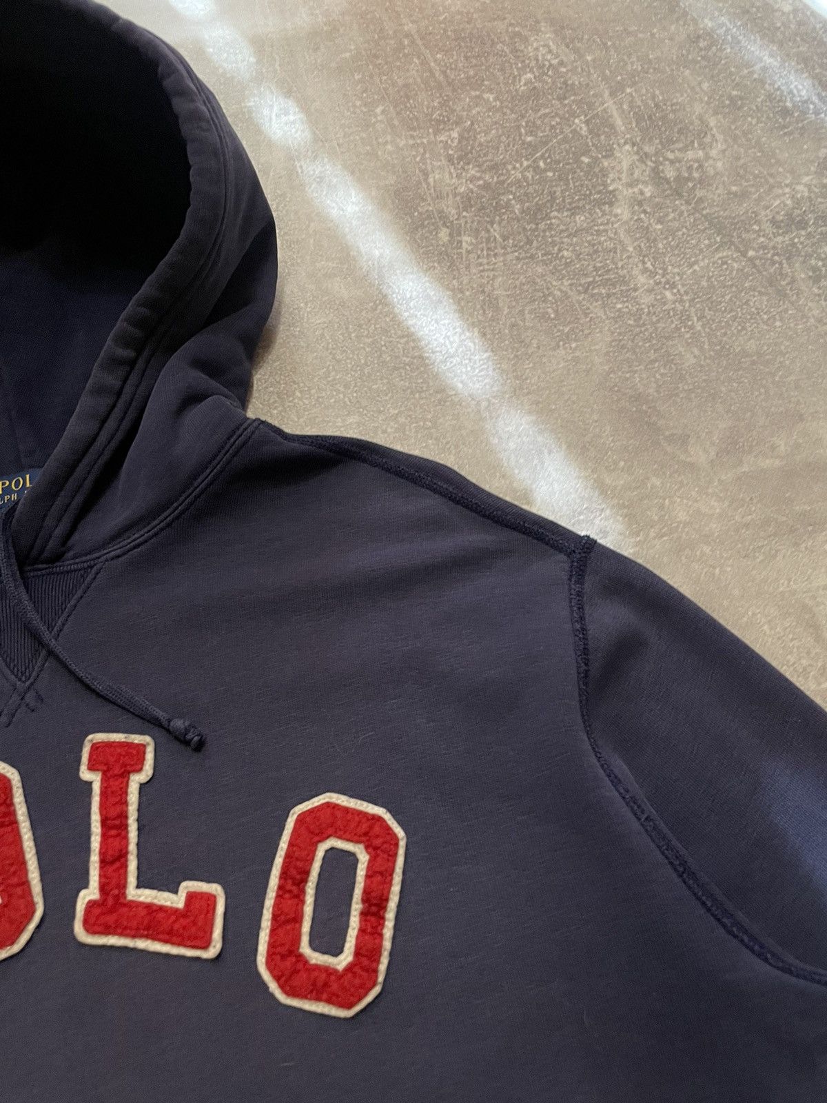 Polo Ralph Lauren Vintage Polo Ralph Lauren Big Logo Hoodie Size US L / EU 52-54 / 3 - 11 Thumbnail