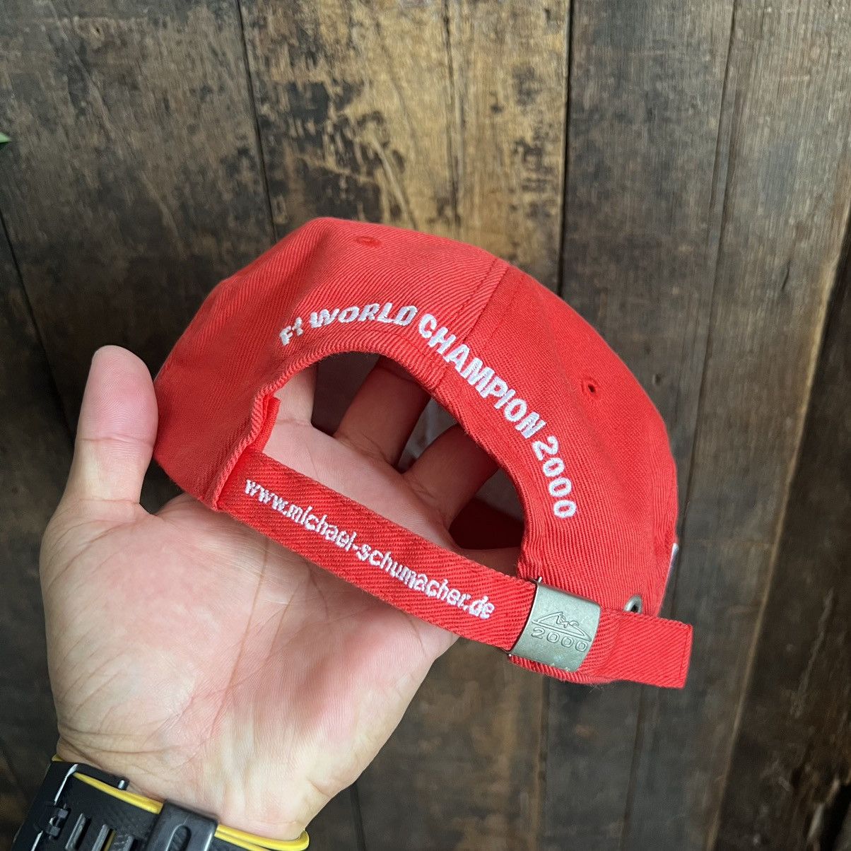 Vintage Michael Schumacher F1 World Championship 2000 Hat