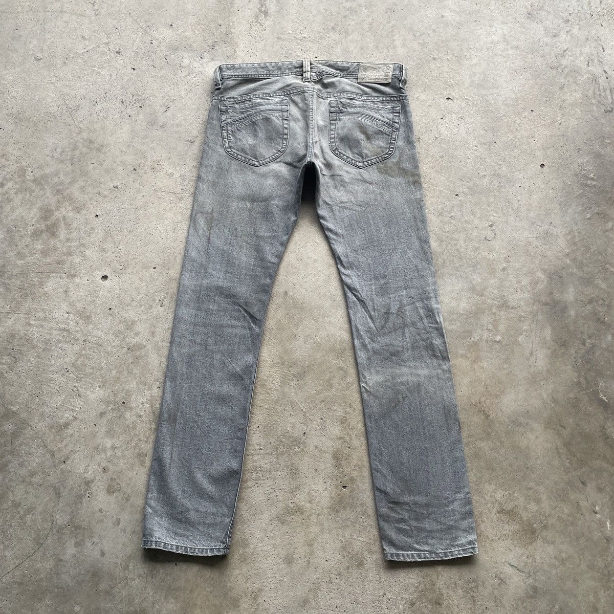 Diesel Vintage Diesel Industry Thanaz Faded Black Jeans Pants W35 Size US 35 - 12 Thumbnail