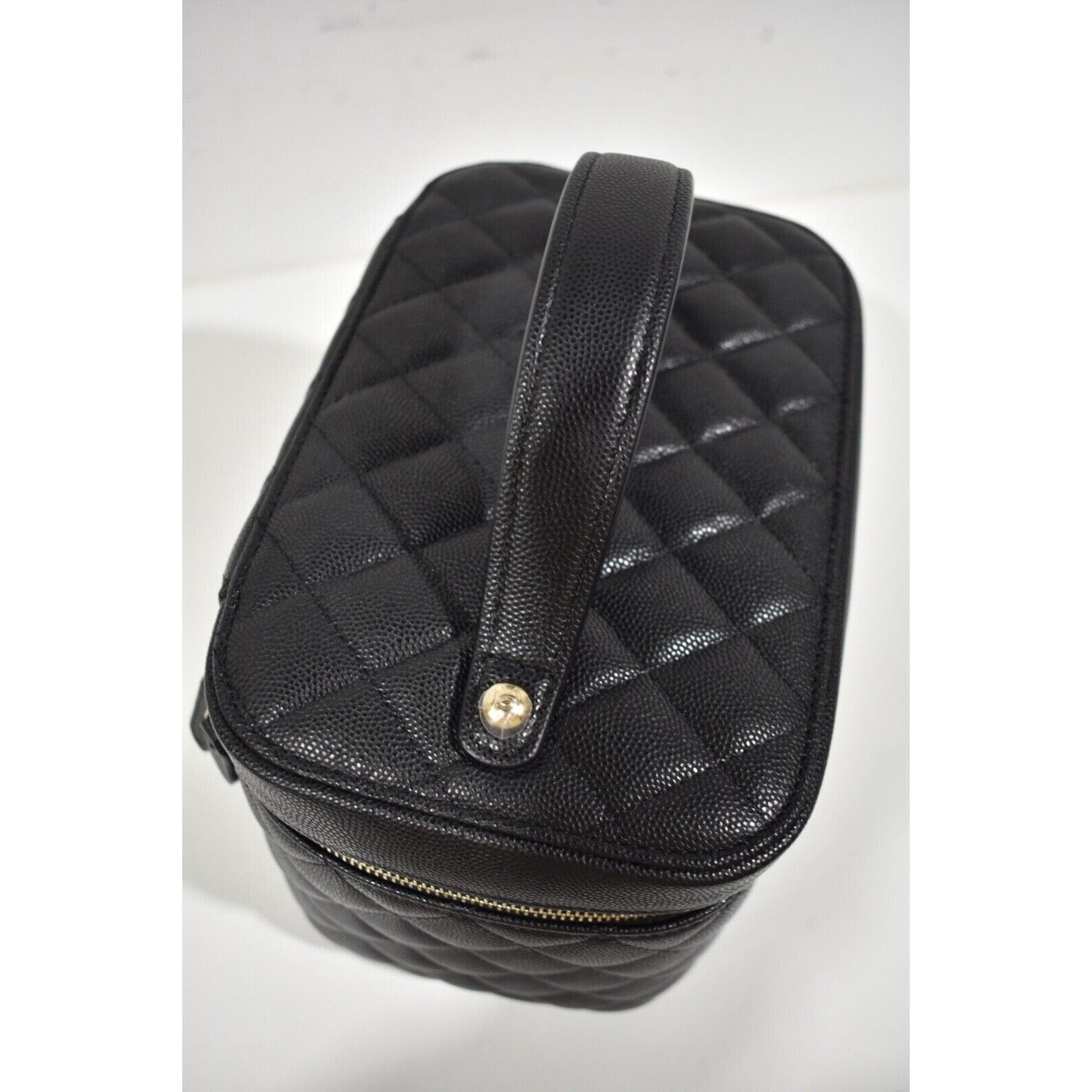 Chanel Chanel Vanity Pouch Case Top Handle Travel Toiletry Bag Size ONE SIZE - 7 Thumbnail