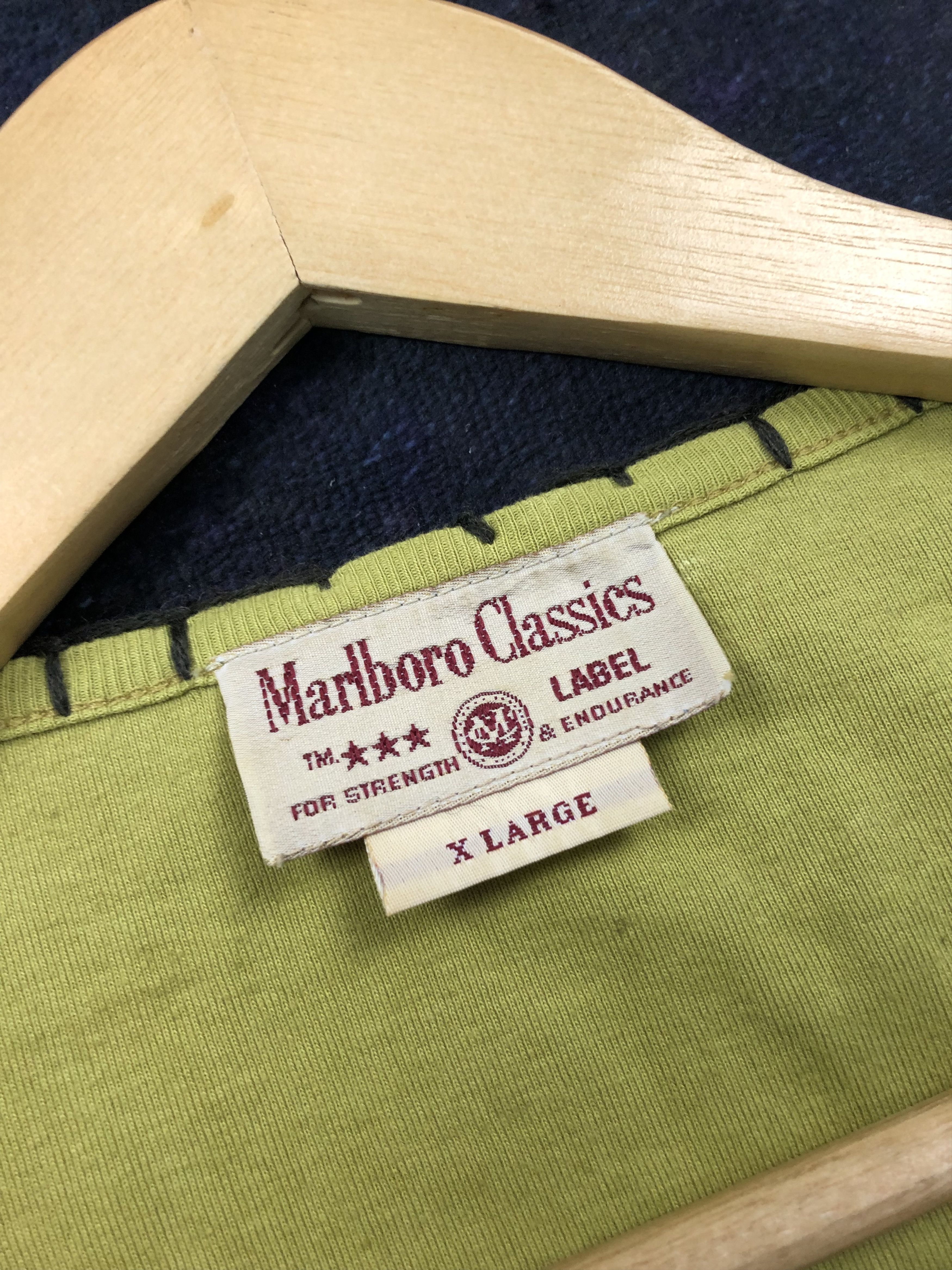 Marlboro Classics MARLBORO CLASIC Vintage Blouses Cardigan Y2k Wool Cotton Size XL / US 12-14 / IT 48-50 - 5 Thumbnail