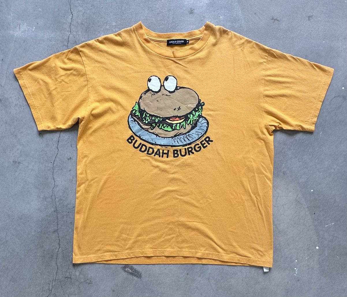 Undercover UNDERCOVER “THE ILLUSION OF HAZE” BUDDHA BURGER TEE Size US L / EU 52-54 / 3 - 1 Thumbnail