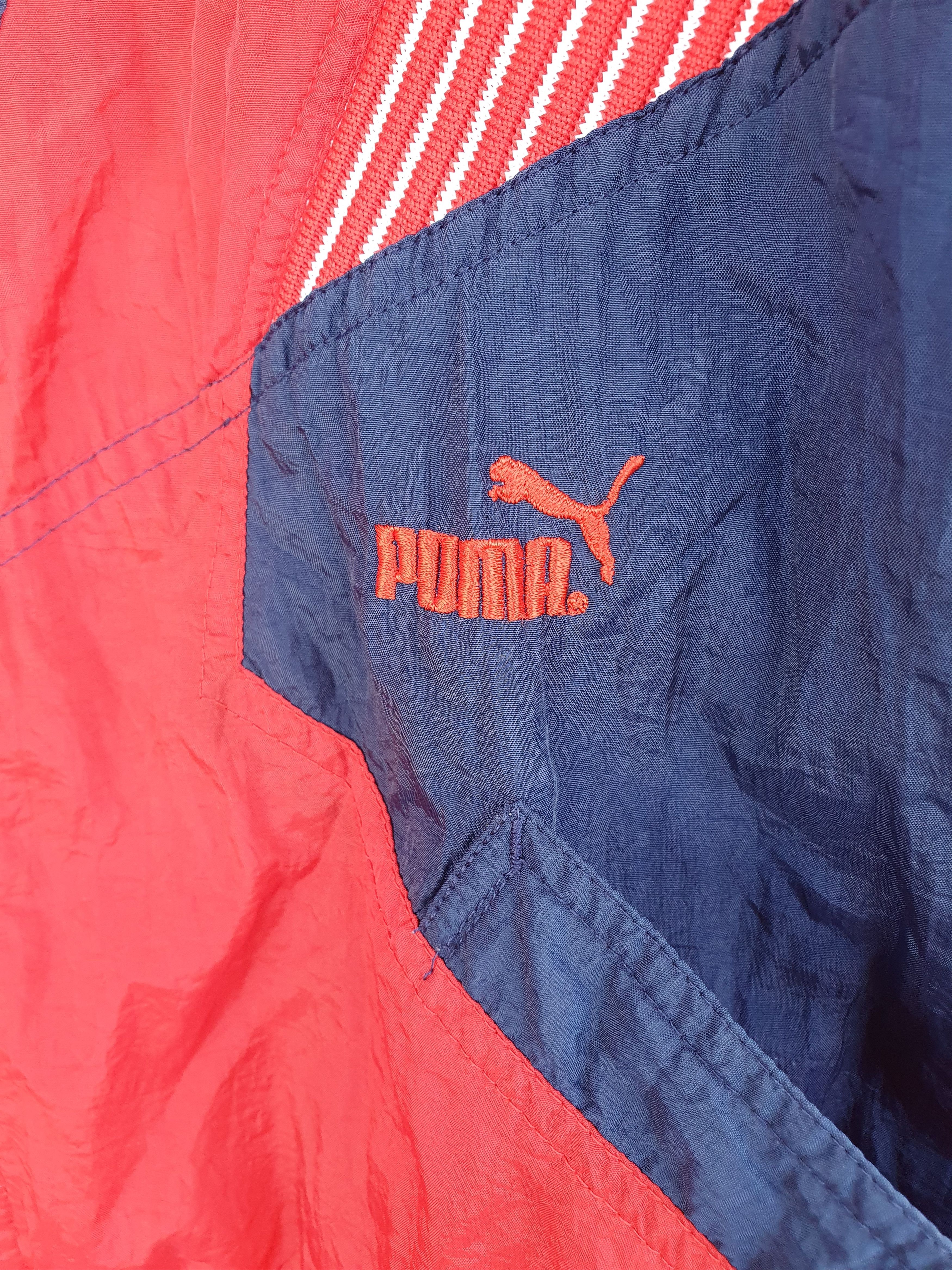 Puma × Vintage Puma Vintage Track Jacket Colourblock Swag sz XL Size US XL / EU 56 / 4 - 5 Thumbnail