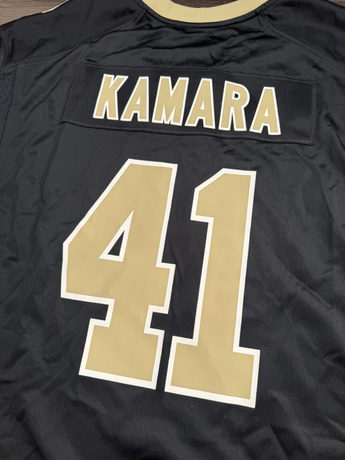 Nike New Orleans Saints Alvin Kamara #41 NFL On Field Game Jersey Size US XXL / EU 58 / 5 - 9 Thumbnail