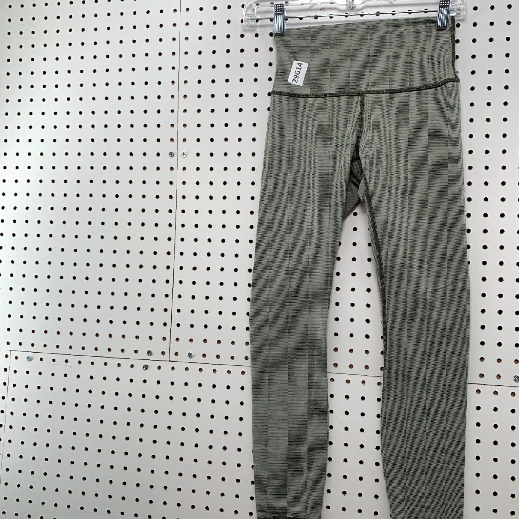 Lululemon VINTAGE Lululemon Align 7/8 Yoga Leggings Womens Size 4 Olive Green Activewear Size 27" / US 4 / IT 40 - 3 Thumbnail