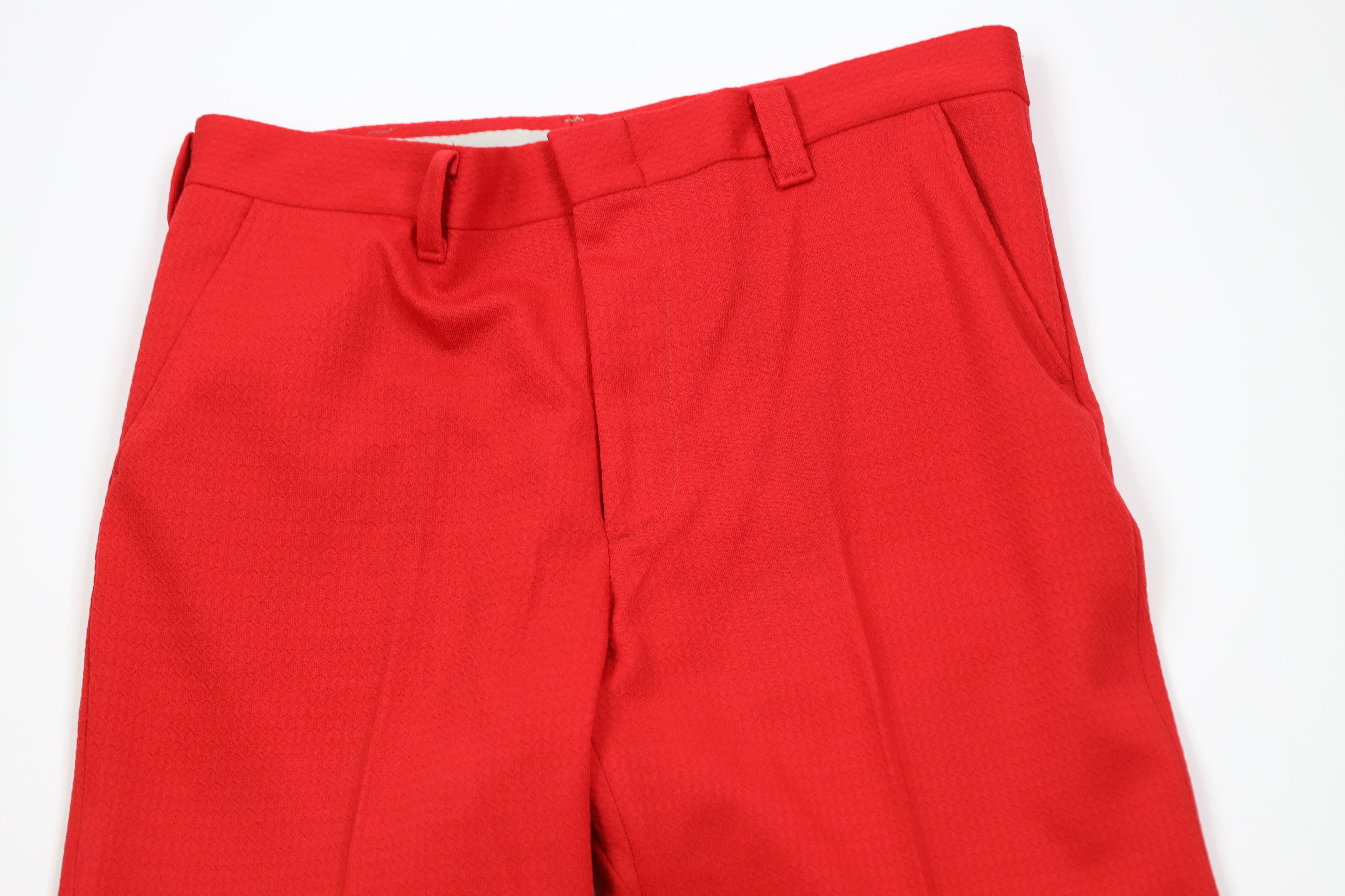 Vintage Vintage 60s 70s Streetwear Bell Bottoms Chino Pants Red USA Size US 36 / EU 52 - 2 Thumbnail